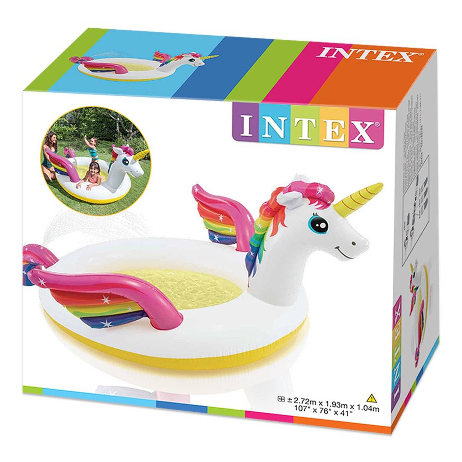 Intex Mystic Unicorn Spray Pool Intex Mystic Unicorn Spray Pool