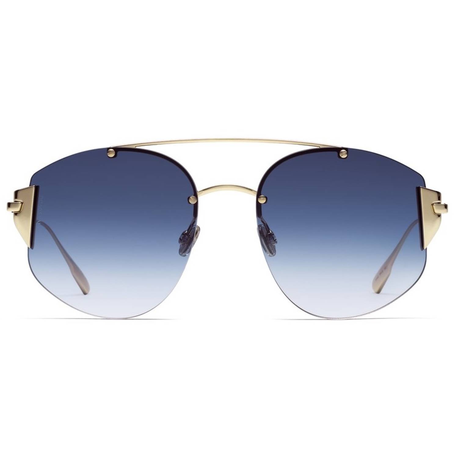 Dior CD-STRONGER-00058NE Round Titanium Black/Gold Women Sunglasses Dior CD-STRONGER-00058NE Round Titanium Black/Gold Women Sunglasses