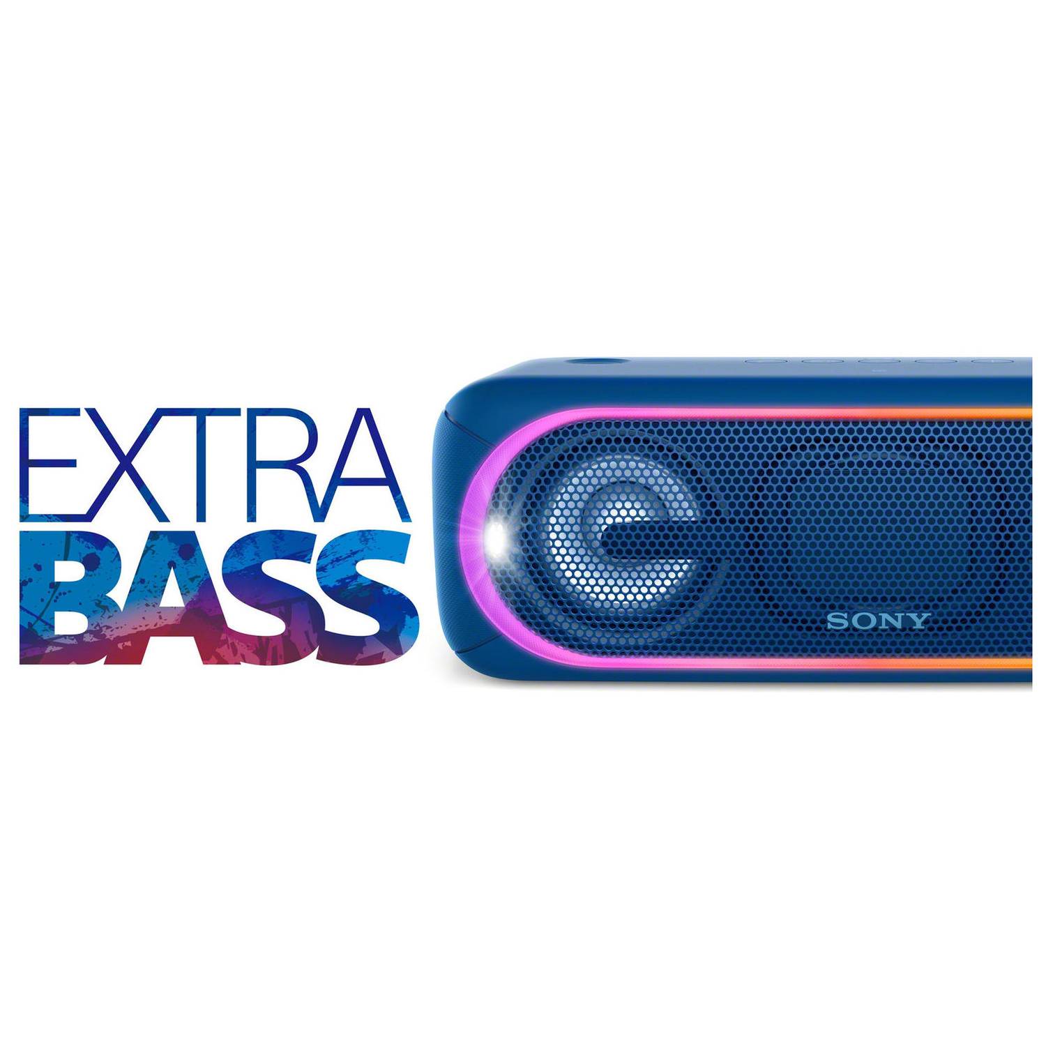 Sony SRSXB40L Bluetooth Super Bass Portable Speaker For Parties Blue Sony SRSXB40L Bluetooth Super Bass Portable Speaker For Parties Blue