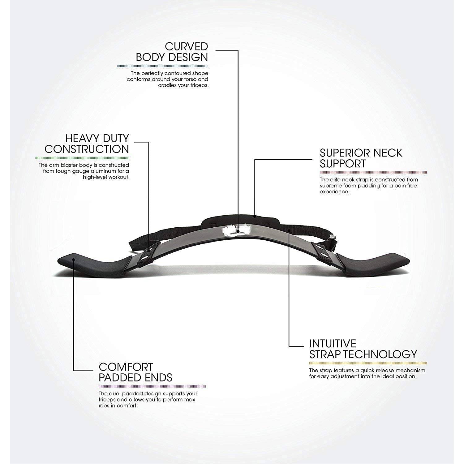 ULTIMAX Arm Blaster Adjustable Bodybuilding Bomber Bicep Dumbbells & Barbells Curls Muscle Builder Bicep Isolator for Big Arms Bodybuilding & Weight Lifting Support for Strength & Muscle Gains ULTIMAX Arm Blaster Adjustable Bodybuilding Bomber Bicep Dumbbells & Barbells Curls Muscle Builder Bicep Isolator for Big Arms Bodybuilding & Weight Lifting Support for Strength & Muscle Gains