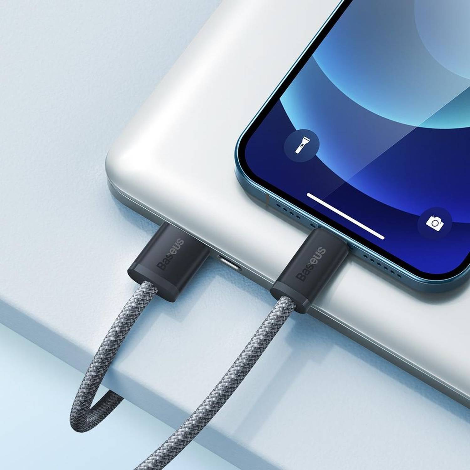 Baseus Lightning Cable 1m Slate Gray Baseus Lightning Cable 1m Slate Gray