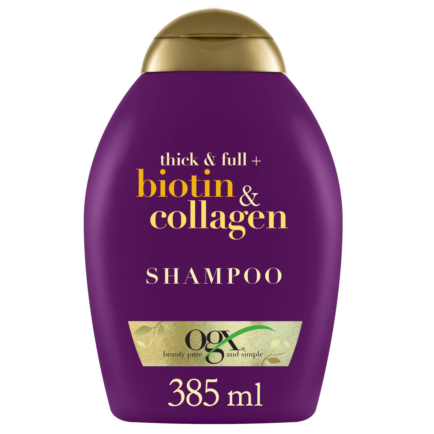 OGX Shampoo Thick & Full + Biotin & Collagen 385ml OGX Shampoo Thick & Full + Biotin & Collagen 385ml