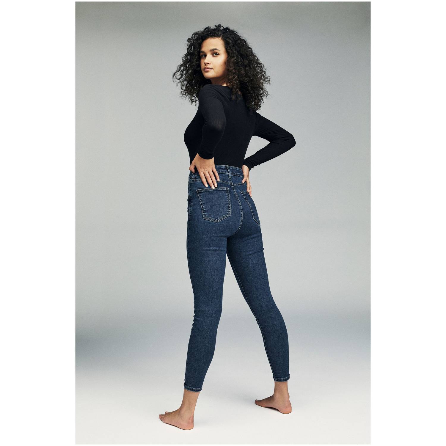 Cotton On High Rise Grazer Skinny Jean Blue Size 14 Cotton On High Rise Grazer Skinny Jean Blue Size 14