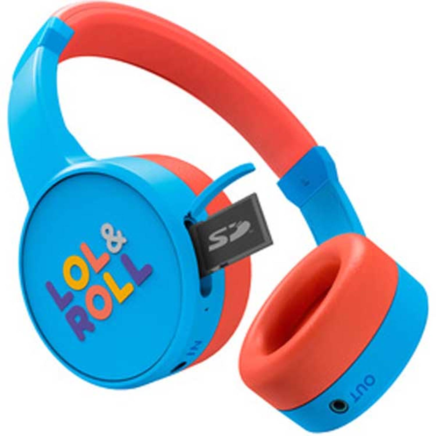 Energy Sistem 454860 Lol And Roll Pop Kids Wireless On Ear Headphones Blue Energy Sistem 454860 Lol And Roll Pop Kids Wireless On Ear Headphones Blue