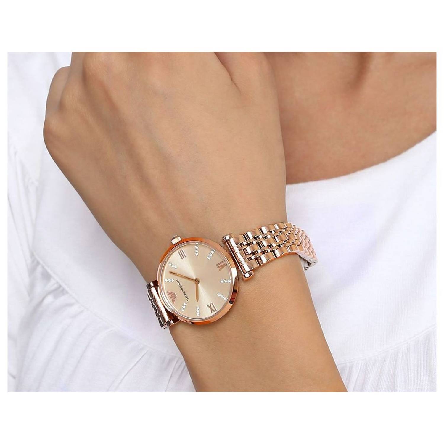 Emporio Armani AR11059 Womens Analog Watch Emporio Armani AR11059 Womens Analog Watch