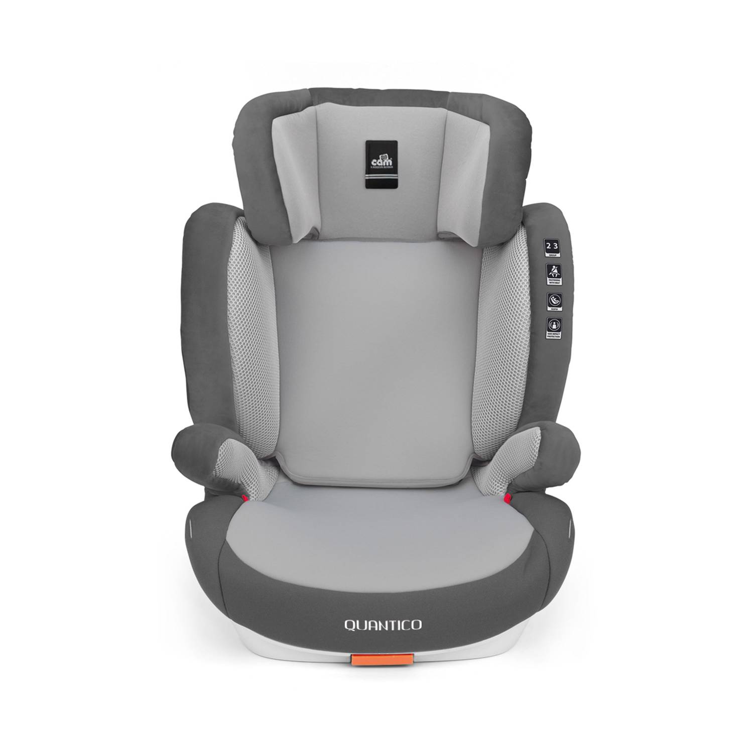 Cam Quantico Car Seat Grey Cam Quantico Car Seat Grey