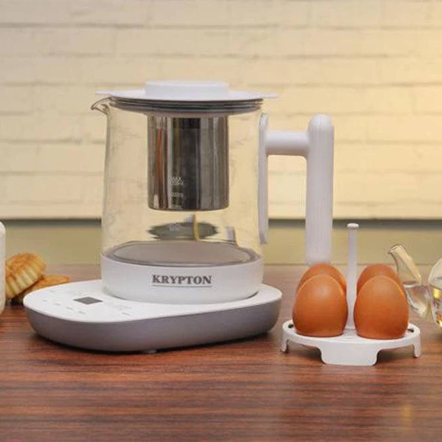 Krypton Digital Multifunction Tea Maker KNTM6384 1.2L Capacity Krypton Digital Multifunction Tea Maker KNTM6384 1.2L Capacity