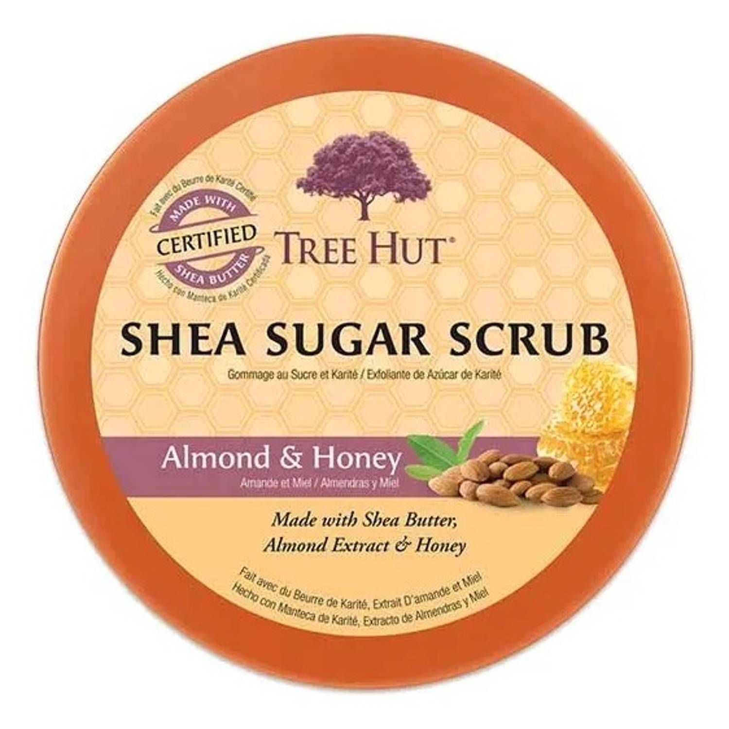 Tree Hut Shea Sugar Scrub Almond & Honey 510gm Tree Hut Shea Sugar Scrub Almond & Honey 510gm