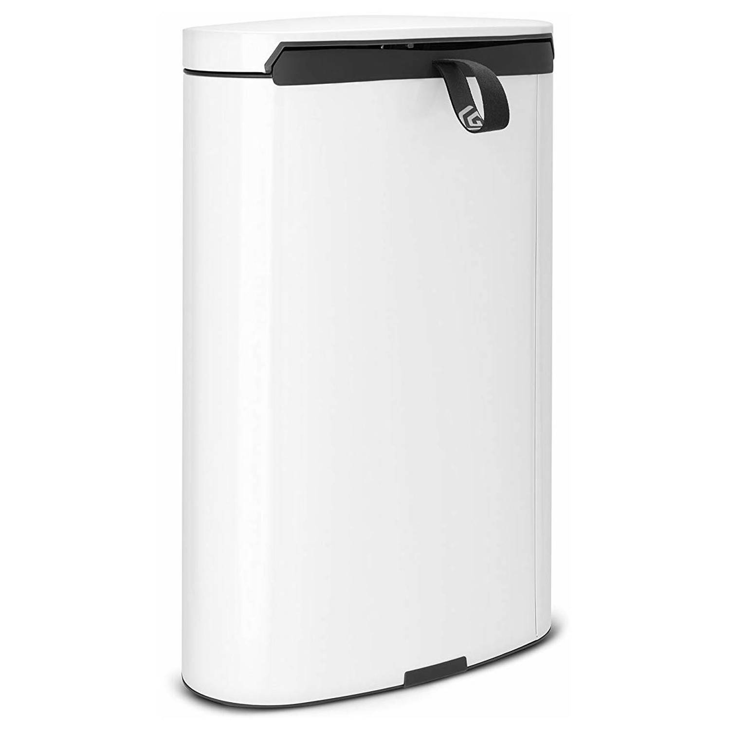 Brabantia 485244 Pedal Bin FlatBack 40L White Brabantia 485244 Pedal Bin FlatBack 40L White
