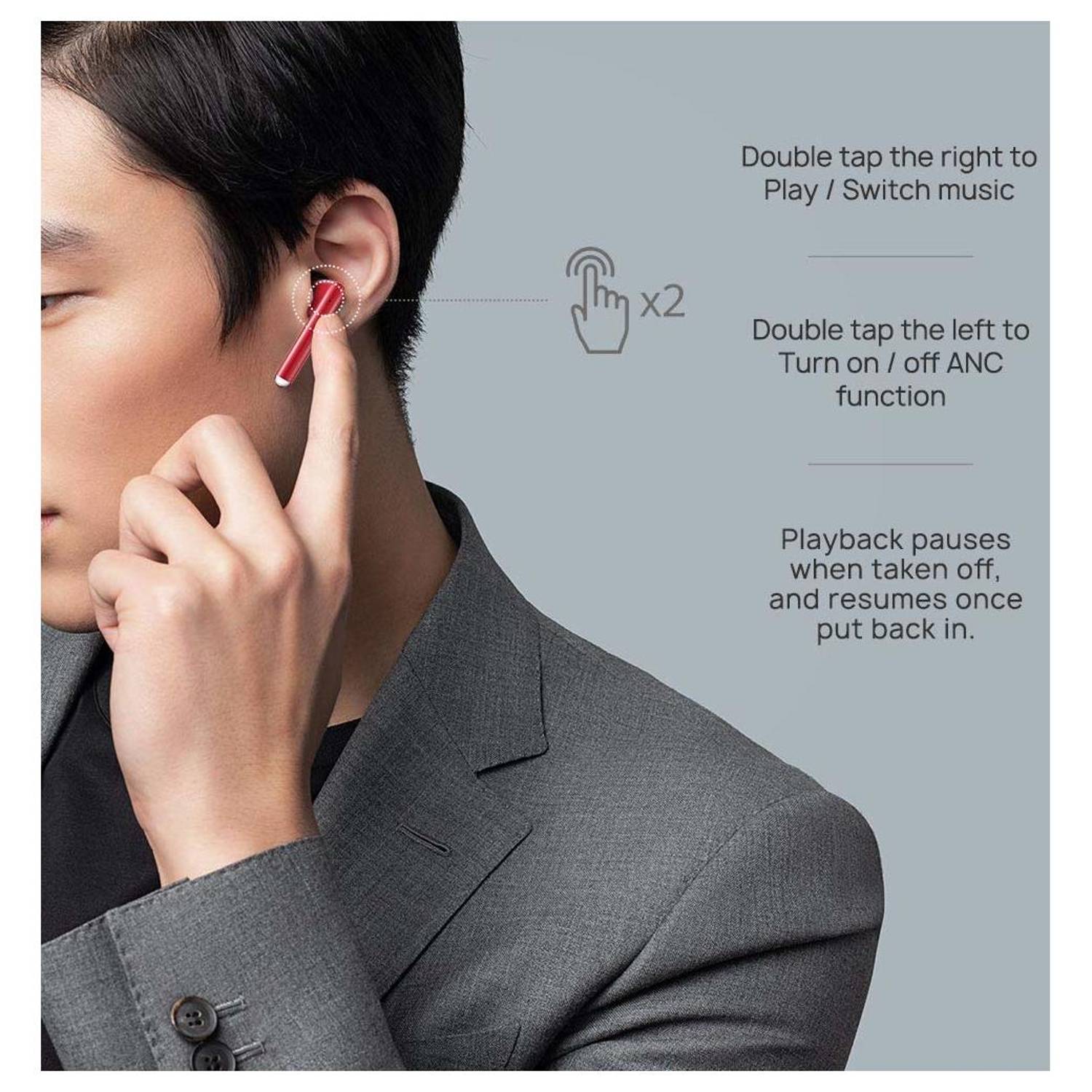 Huawei Freebuds 3 - Red Huawei Freebuds 3 - Red