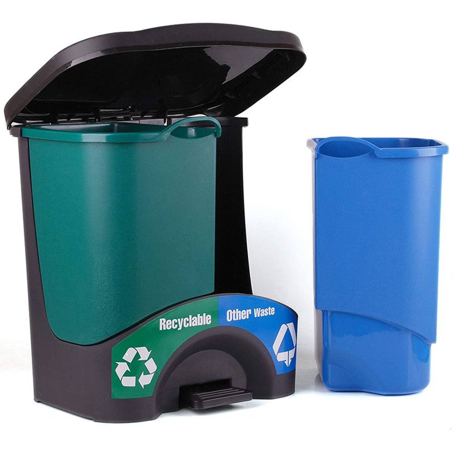 Mintra 05294 Double Trash Bin Set Mintra 05294 Double Trash Bin Set