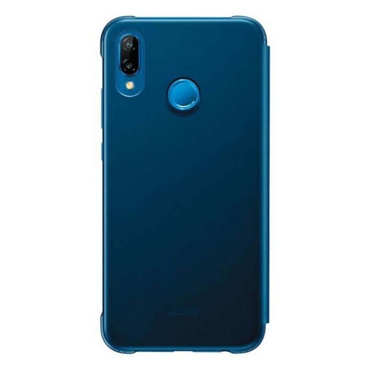 Huawei Leather Flip Case Blue For Nova 3e Huawei Leather Flip Case Blue For Nova 3e