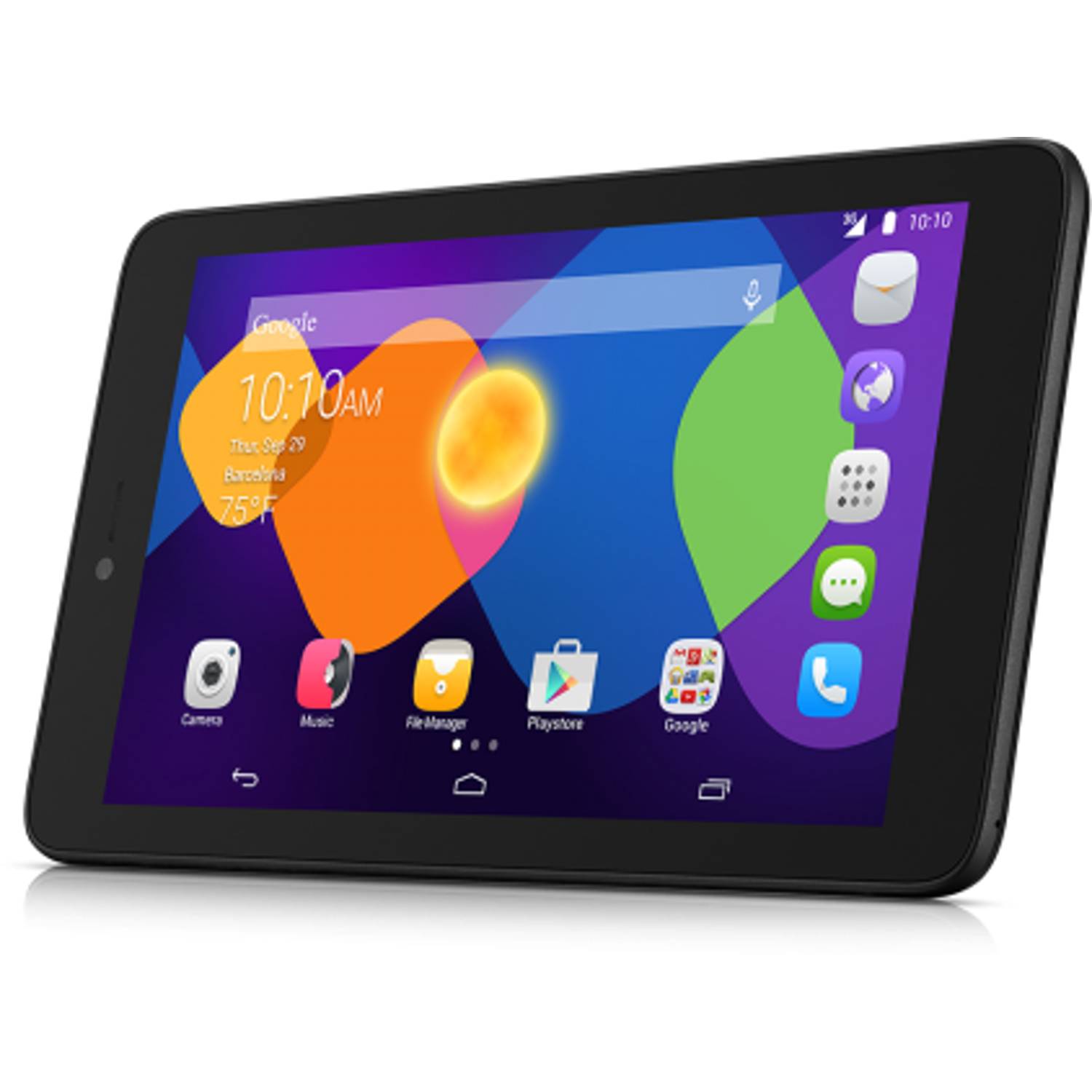 Alcatel Onetouch Pixi 3 80552AALAV4 Tablet - Android WiFi 8GB 1GB 7inch Volcano Black Alcatel Onetouch Pixi 3 80552AALAV4 Tablet - Android WiFi 8GB 1GB 7inch Volcano Black
