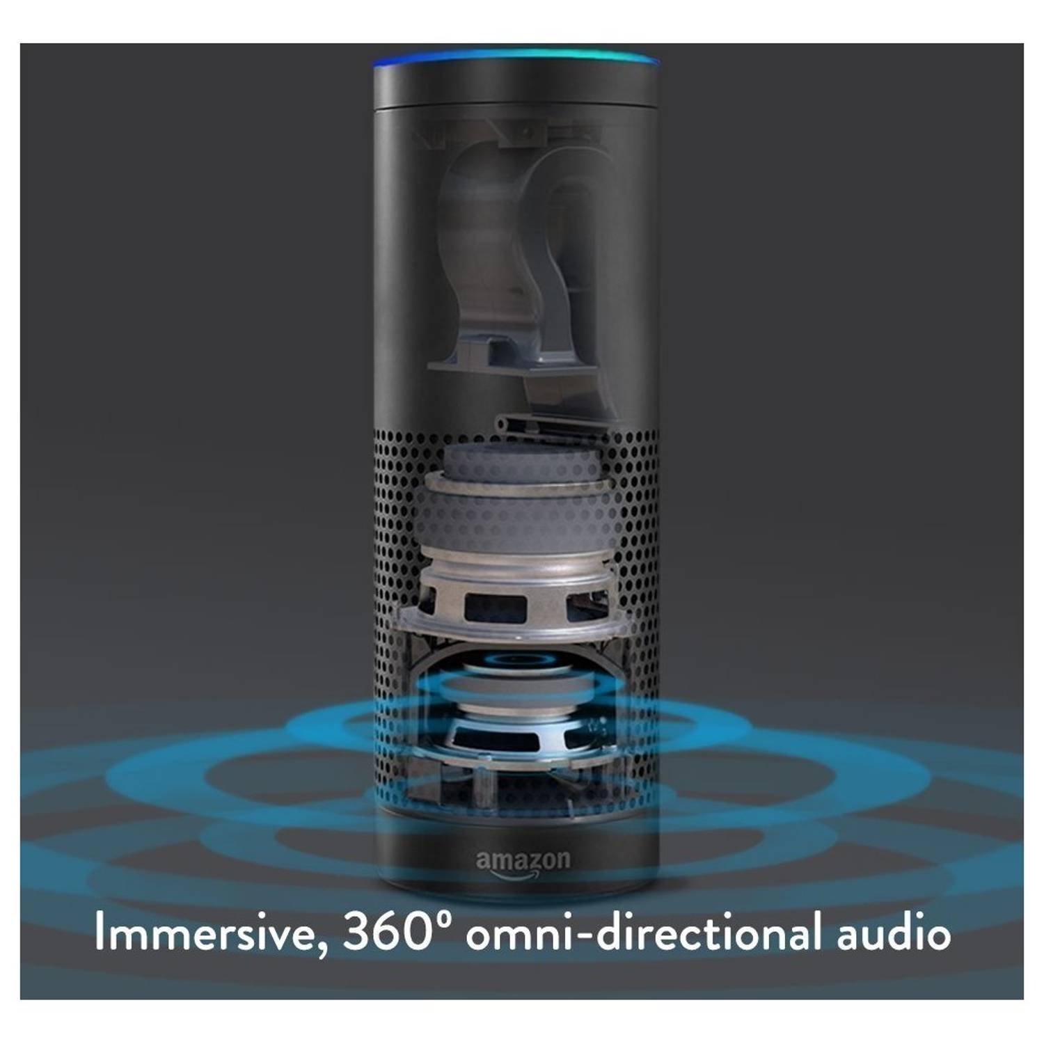 Amazon Echo Smart Wireless Speaker With Alexa Voice Black SK705DI Amazon Echo Smart Wireless Speaker With Alexa Voice Black SK705DI