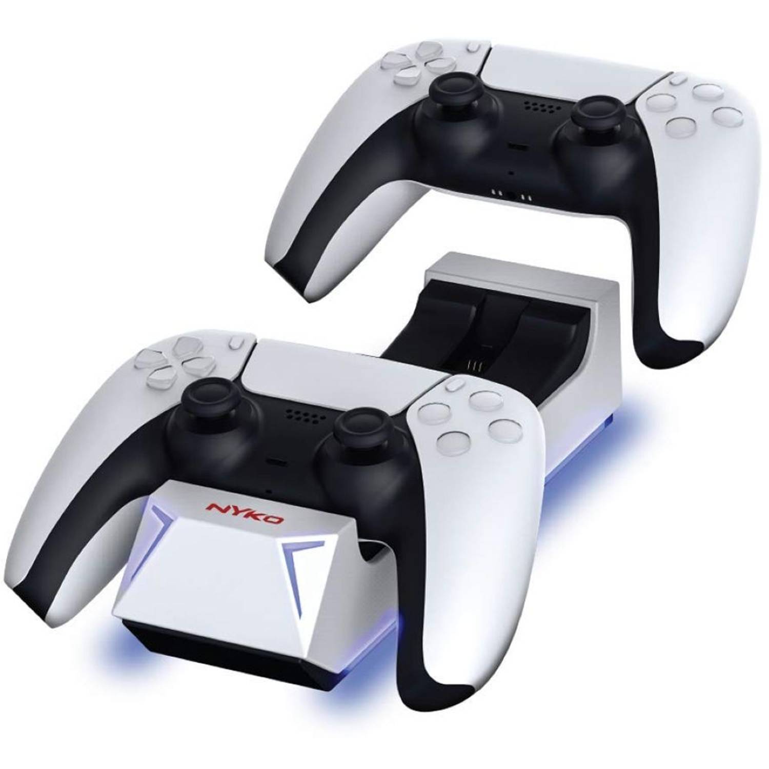Nyko Charge Base Dual Charging Station For PS5 Controller White Nyko Charge Base Dual Charging Station For PS5 Controller White