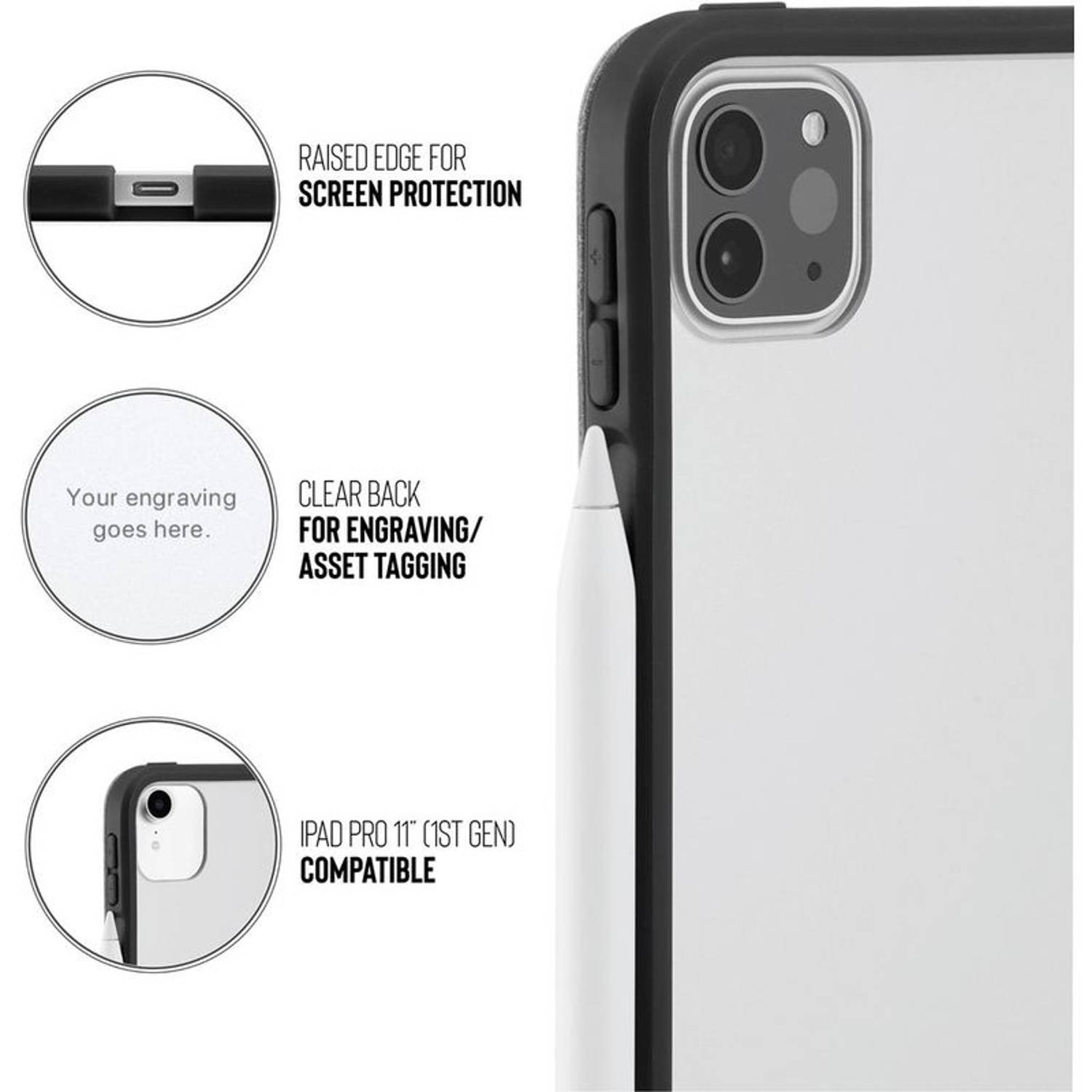 Pipetto Origami Case Black Apple iPad Pro 11 Pipetto Origami Case Black Apple iPad Pro 11