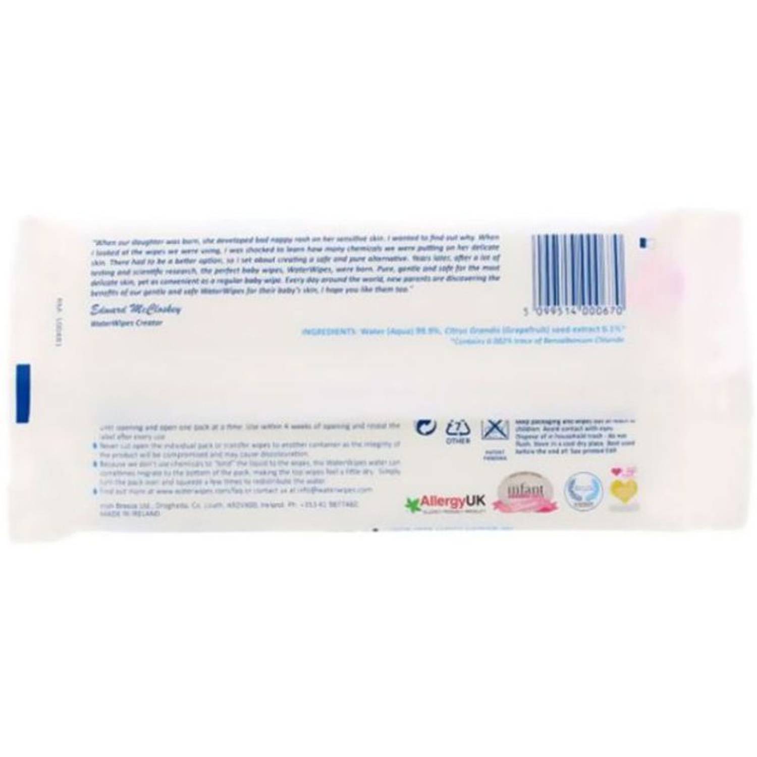 مناديل مبللة للأطفال وواتر وايبس مناديل مبللة للأطفال وواتر وايبس