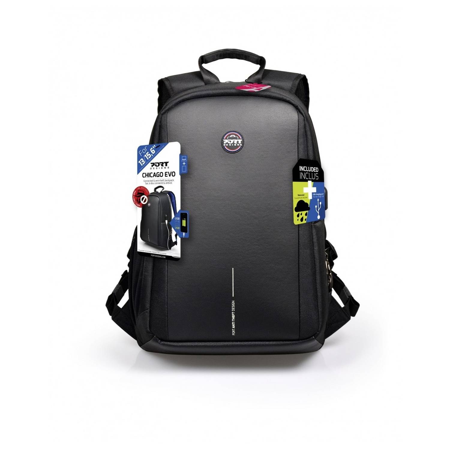 Port Designs 400508 Chicago Evo Backpack 15.6 Port Designs 400508 Chicago Evo Backpack 15.6
