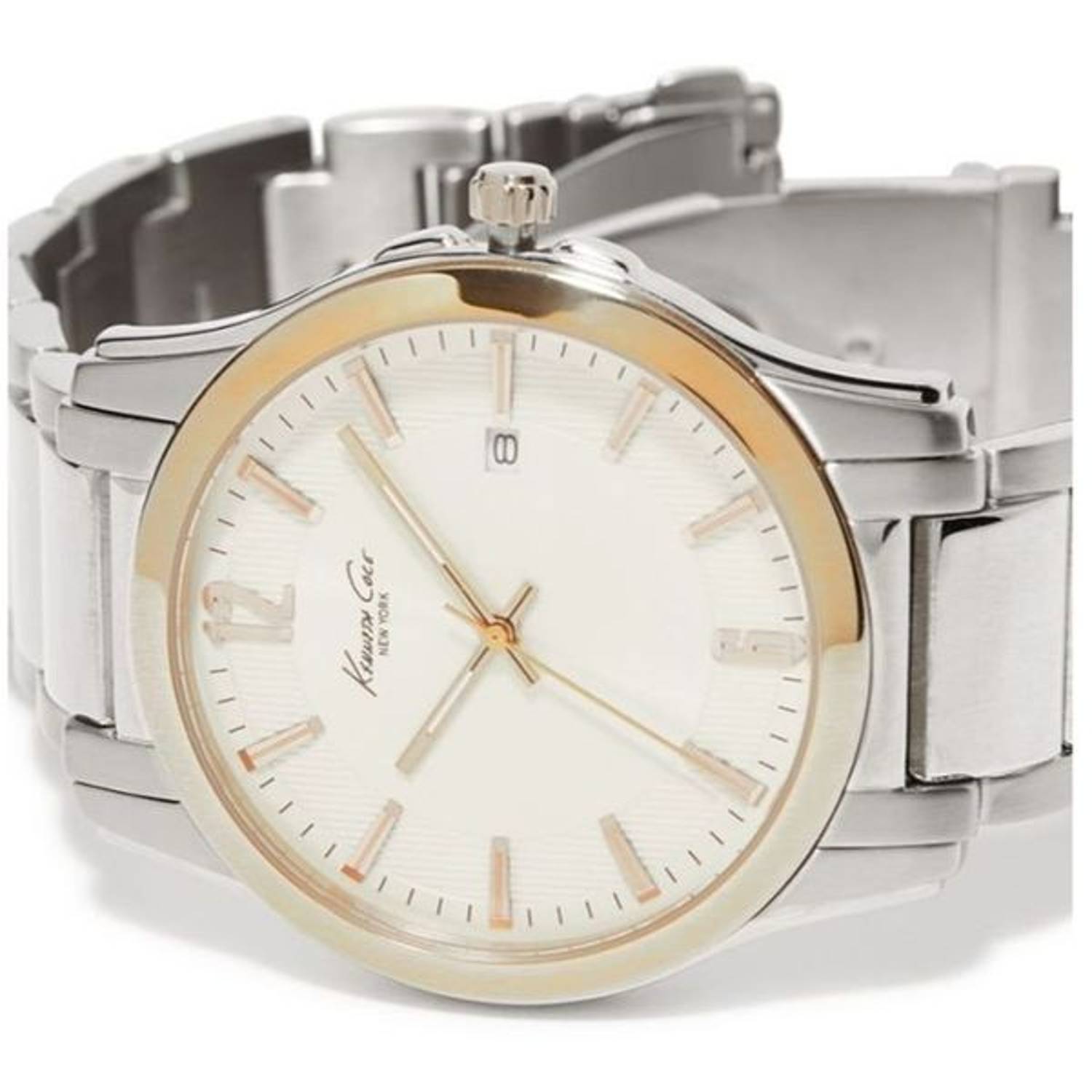 Kenneth Cole KC3752 Reaction Silver-Tone Bracelet mens watch Kenneth Cole KC3752 Reaction Silver-Tone Bracelet mens watch