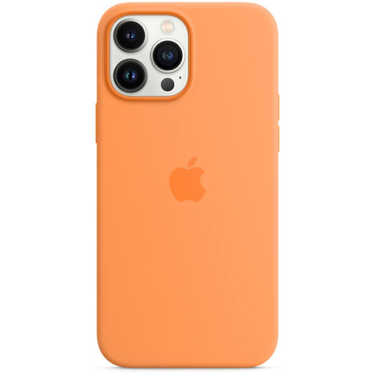 Apple Silicone Case with MagSafe Marigold iPhone 13 Pro Max Apple Silicone Case with MagSafe Marigold iPhone 13 Pro Max