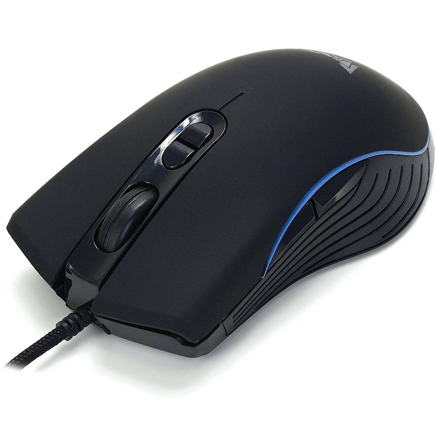 Crown Gaming Wired Mouse 2m Black Crown Gaming Wired Mouse 2m Black