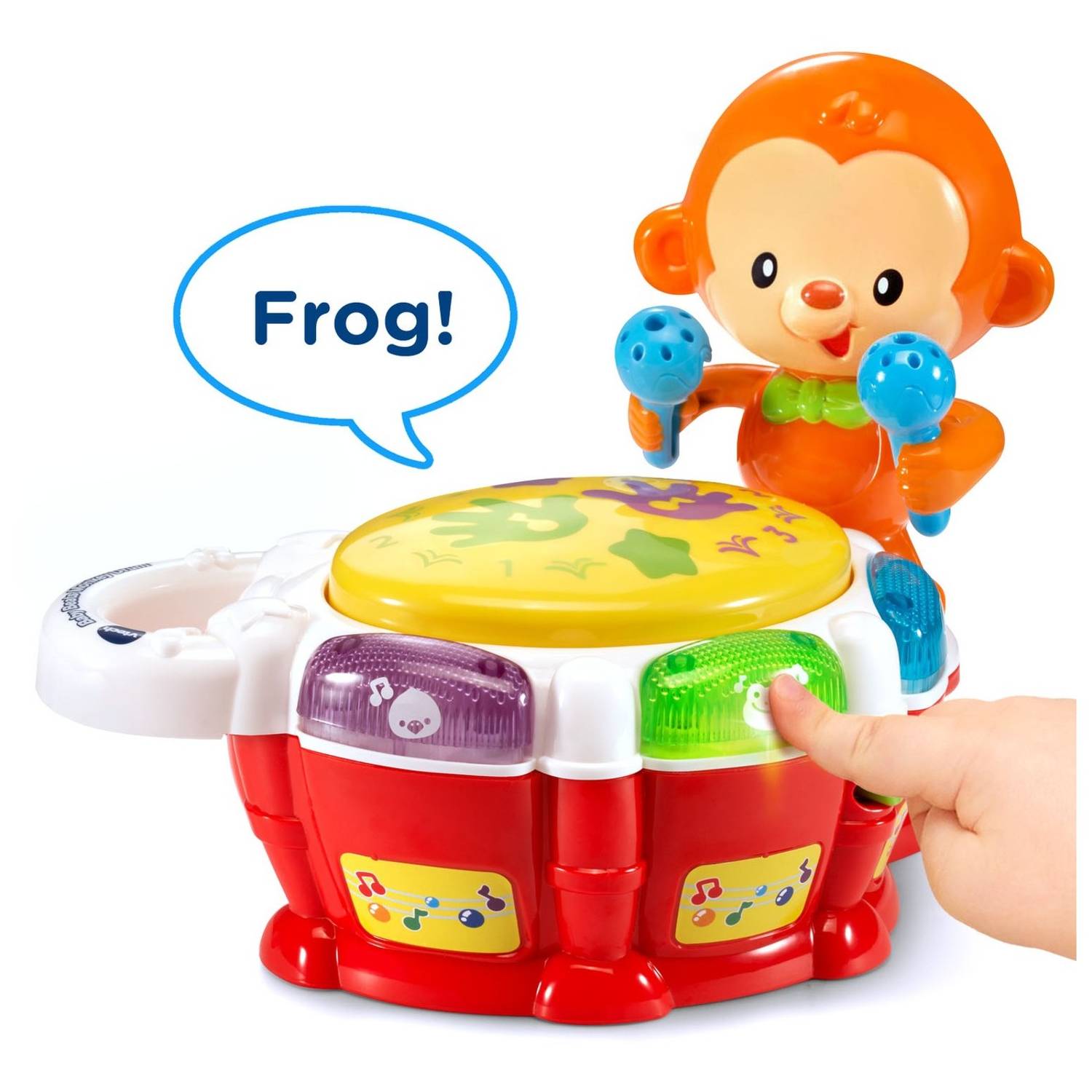 Vtech Baby Beats Monkey Drum Toy Vtech Baby Beats Monkey Drum Toy