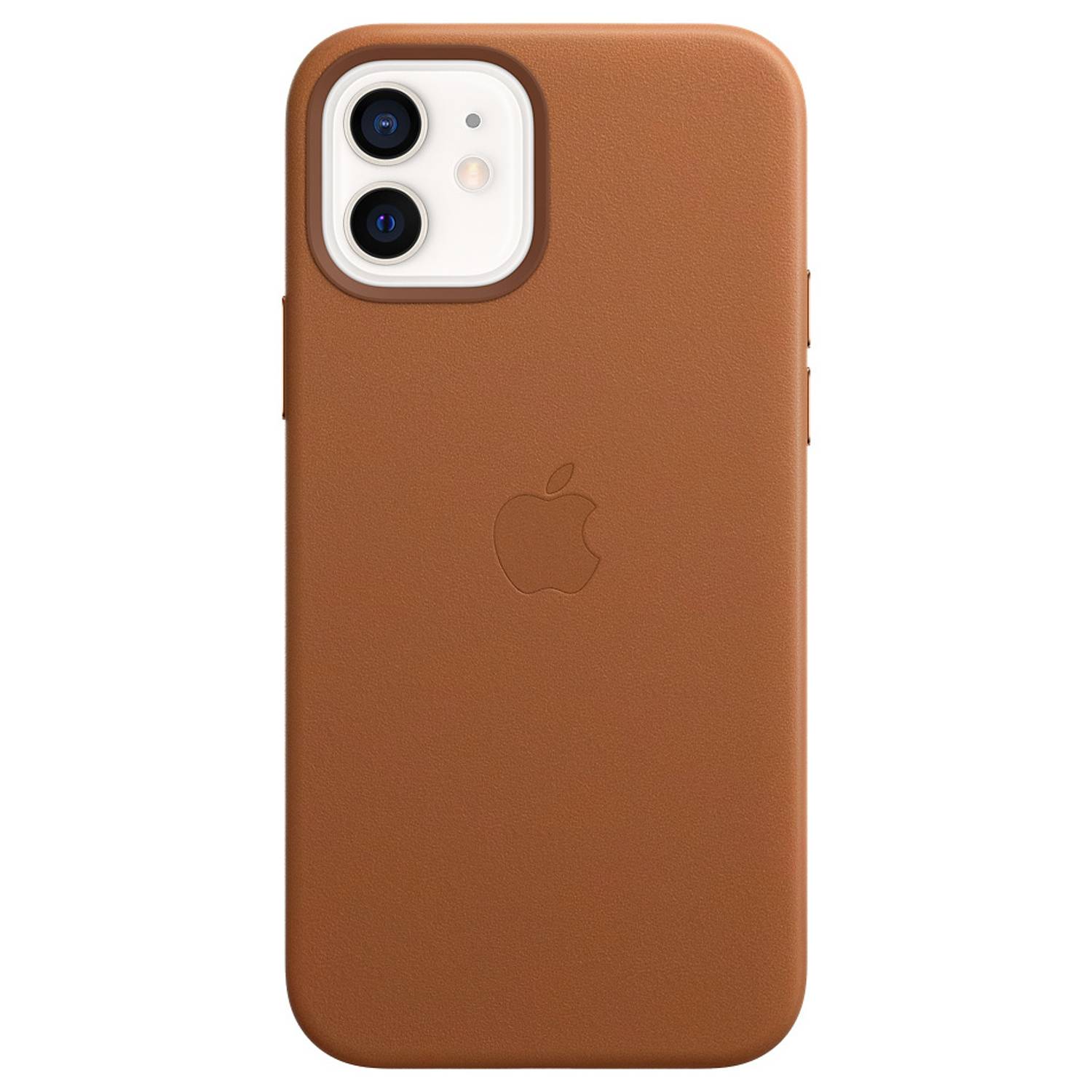 Apple iPhone 12 | 12 Pro Leather Case with MagSafe - Saddle Brown Apple iPhone 12 | 12 Pro Leather Case with MagSafe - Saddle Brown