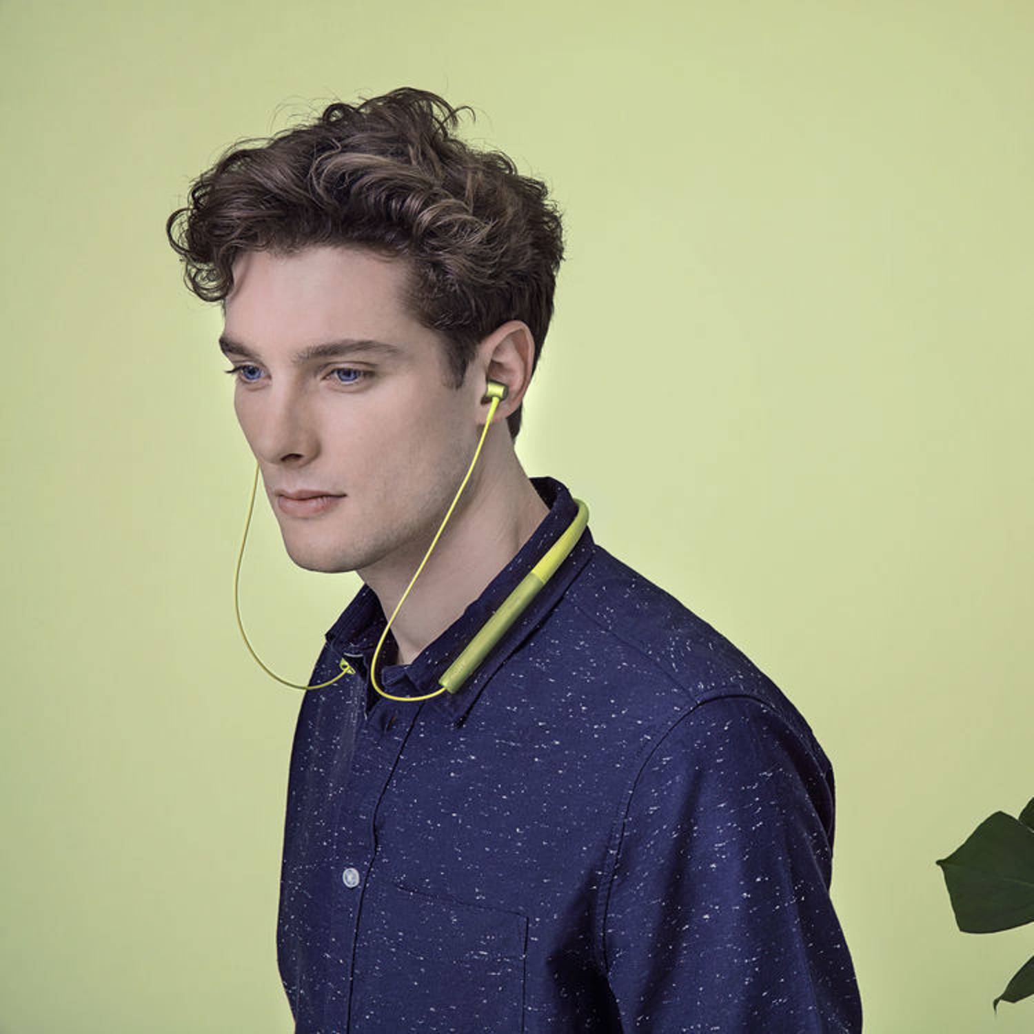 Sony MDREX750BT Neckband Bluetooth/NFC Earphone Yellow Sony MDREX750BT Neckband Bluetooth/NFC Earphone Yellow