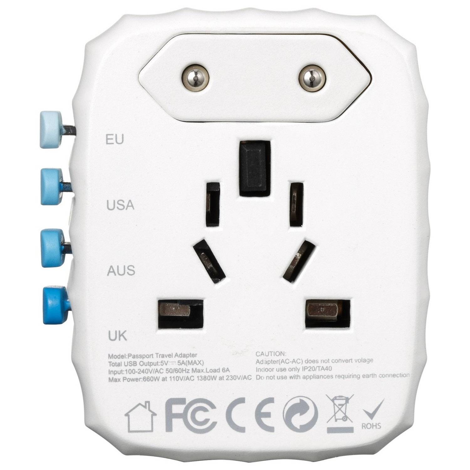 Zendure Universal Wall Charger White - ZDPPAWT Zendure Universal Wall Charger White - ZDPPAWT