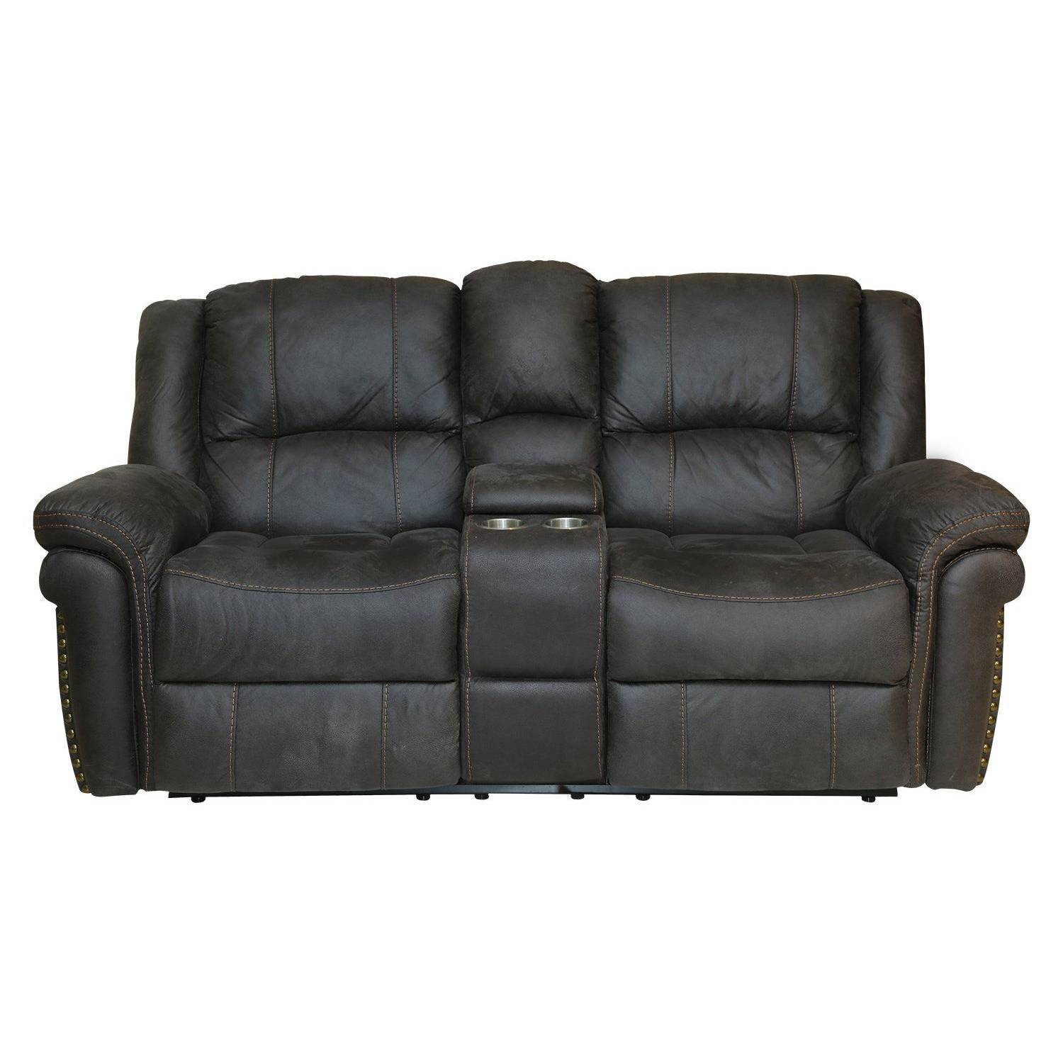 Pan Emirates Chistopol 2 Seater Recliner Sofa Brown Pan Emirates Chistopol 2 Seater Recliner Sofa Brown