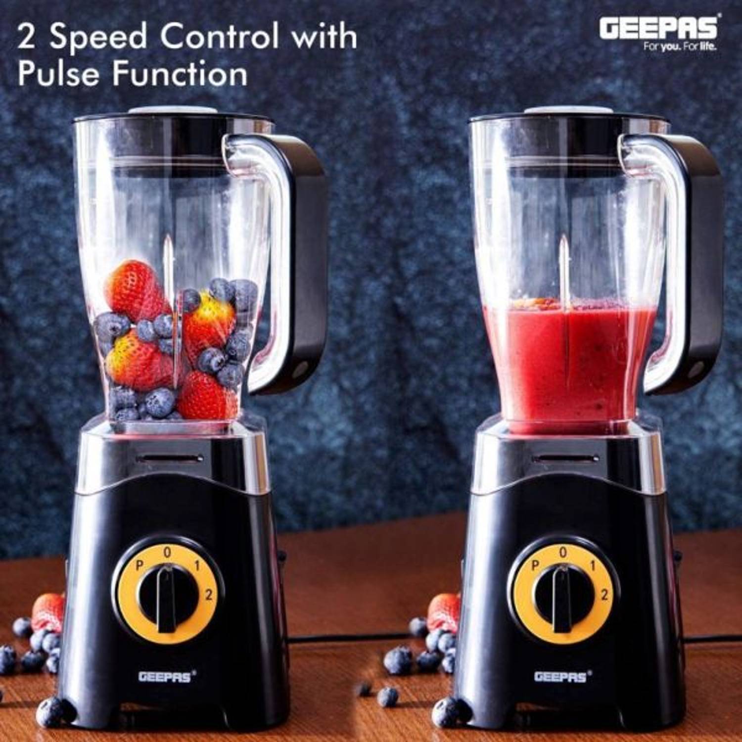 Geepas 3-in-1 Blender GSB44033 Geepas 3-in-1 Blender GSB44033