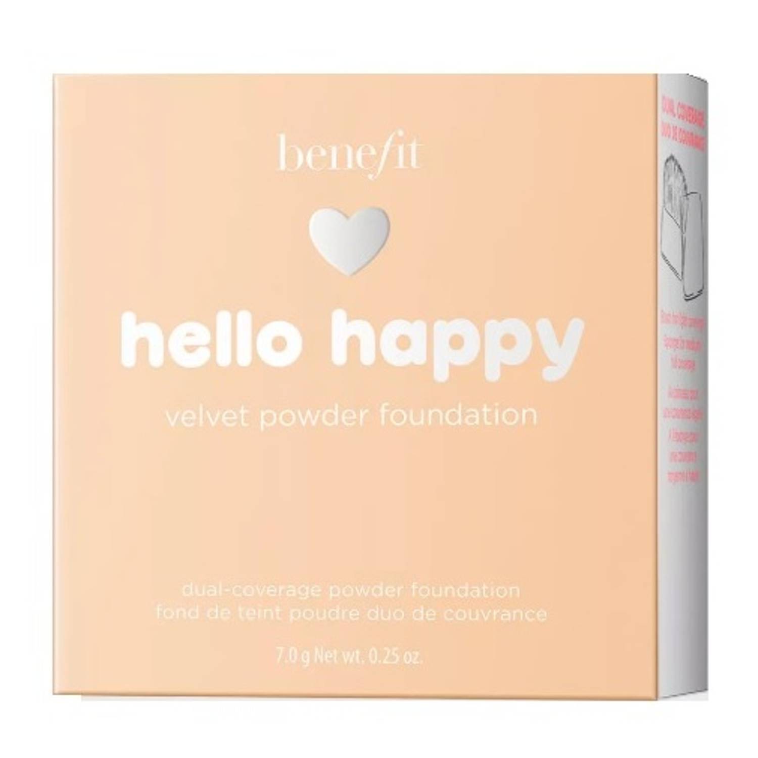 Benefit Hello Happy Velvet Powder Foundation Shade 7 Benefit Hello Happy Velvet Powder Foundation Shade 7