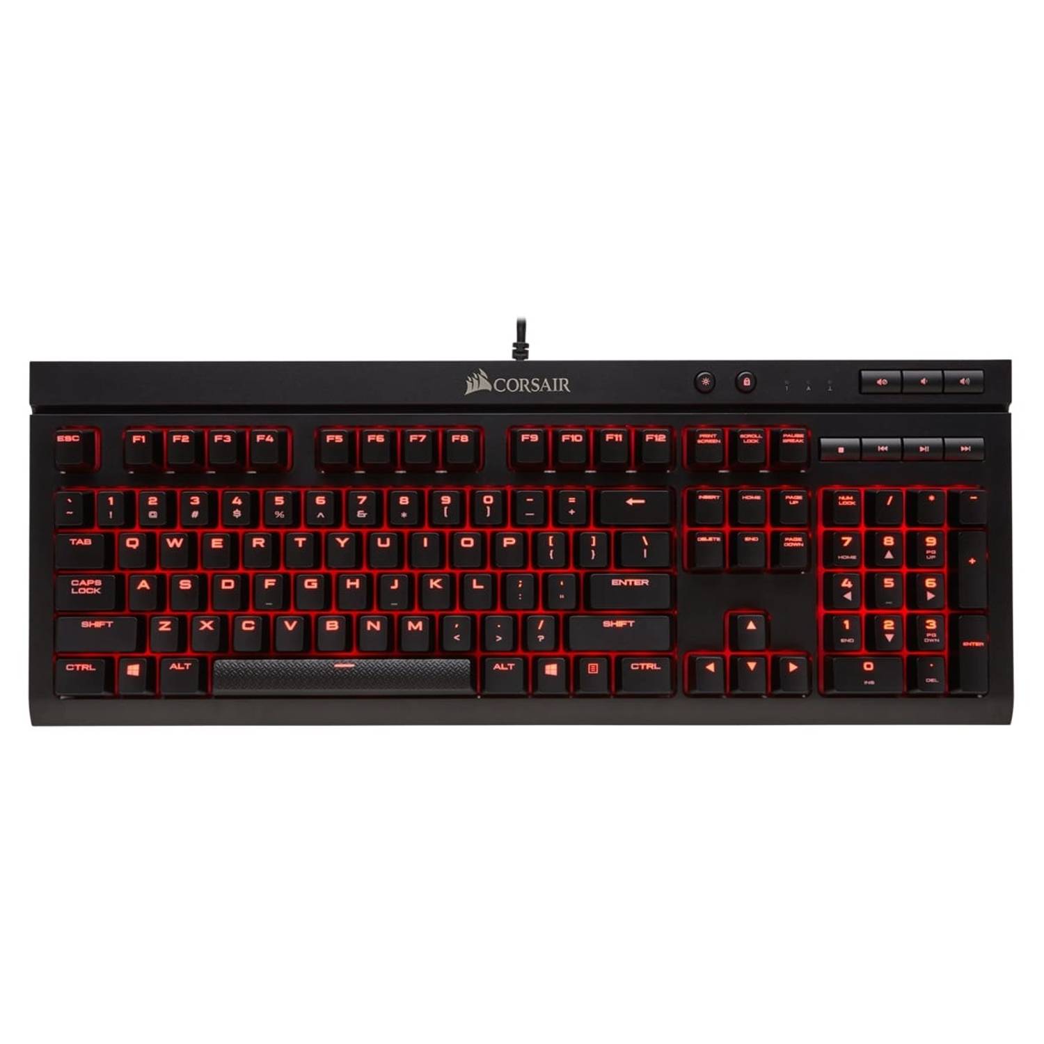 Corsair K68 Mechamical Gaming Keyboard Red LED /Cherry MX Red CH-9102020-NA Corsair K68 Mechamical Gaming Keyboard Red LED /Cherry MX Red CH-9102020-NA