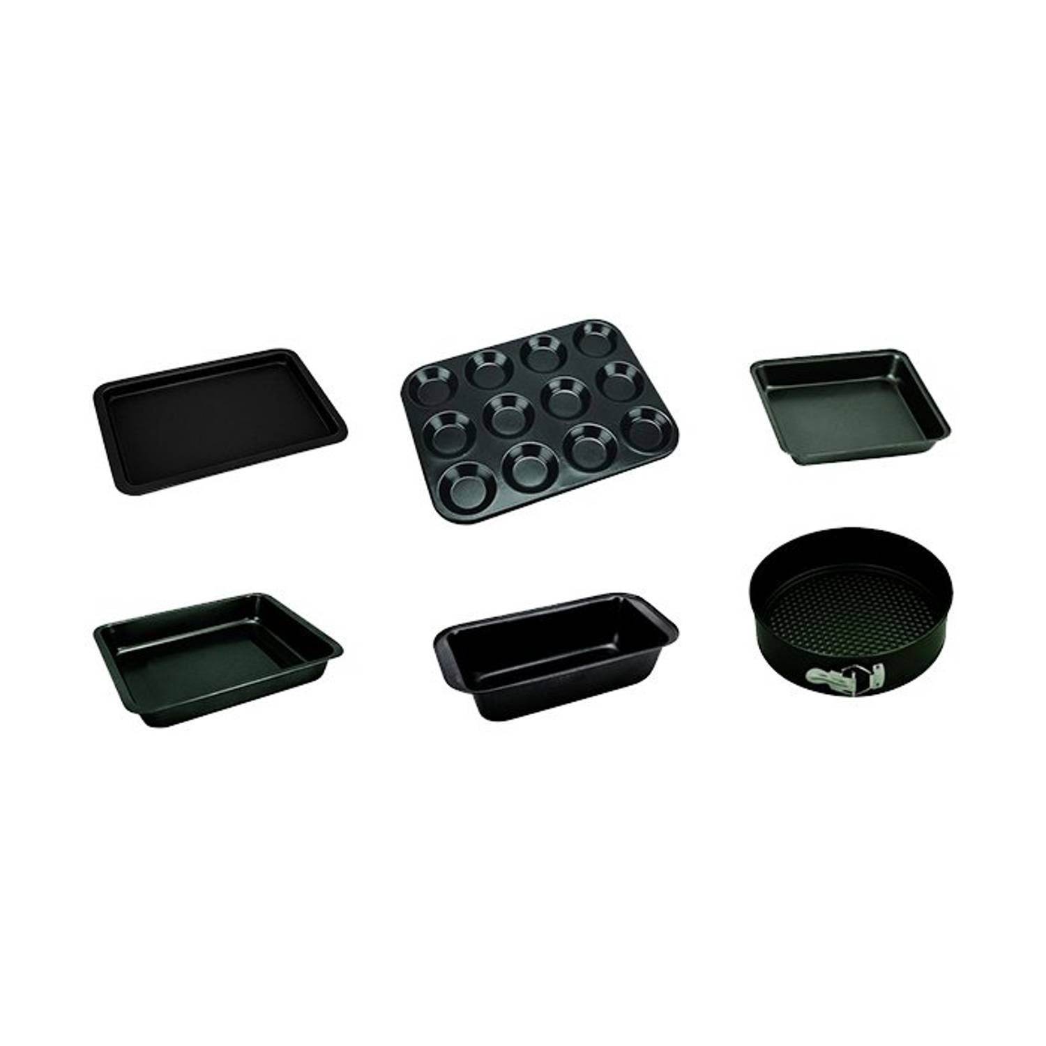 RoyalFord Bakeware Set Black 6pcs RoyalFord Bakeware Set Black 6pcs