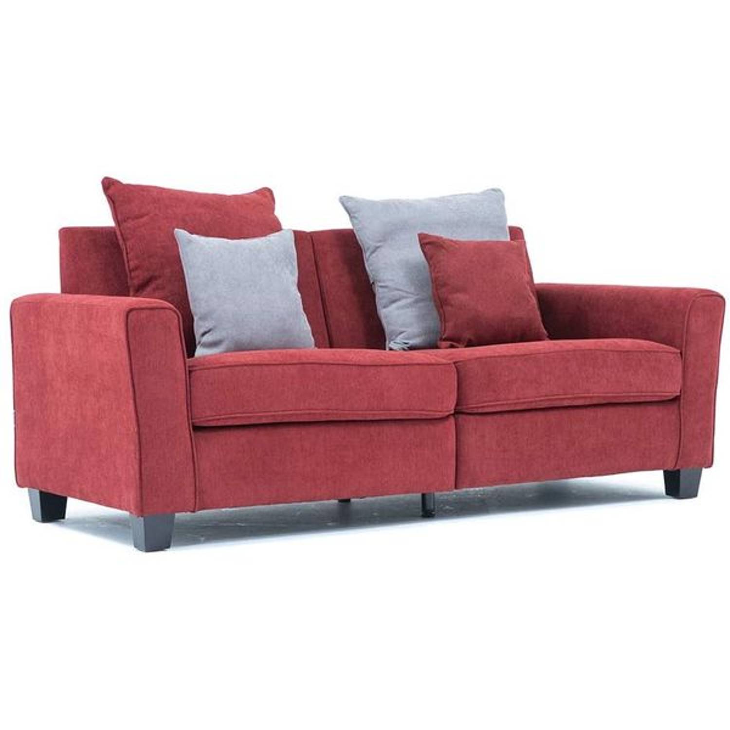 Alessandra 3 Seater Fabric Sofa 202*86.5*96 cm Alessandra 3 Seater Fabric Sofa 202*86.5*96 cm