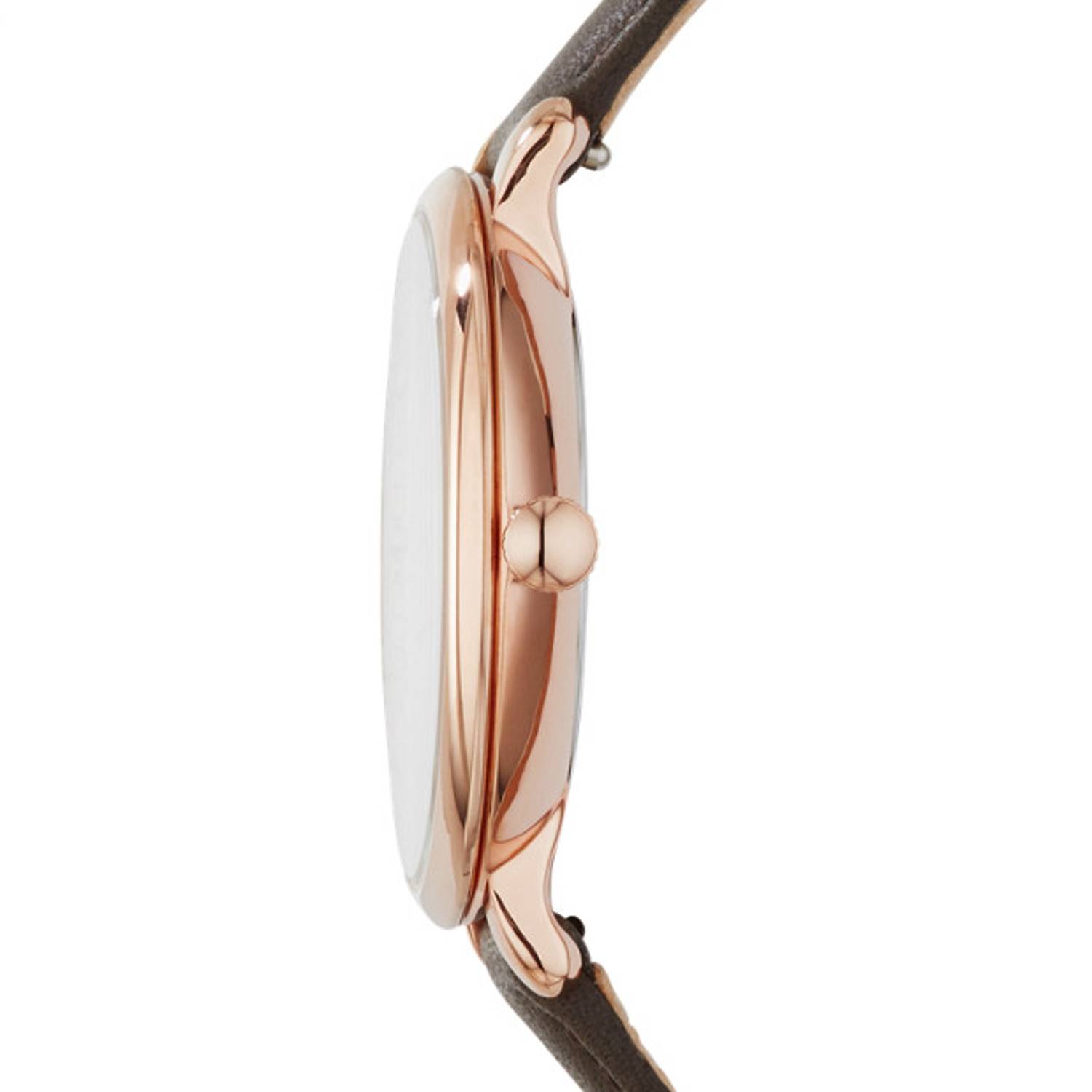 Fossil ES3707 Jacqueline Gray Leather Watch Fossil ES3707 Jacqueline Gray Leather Watch