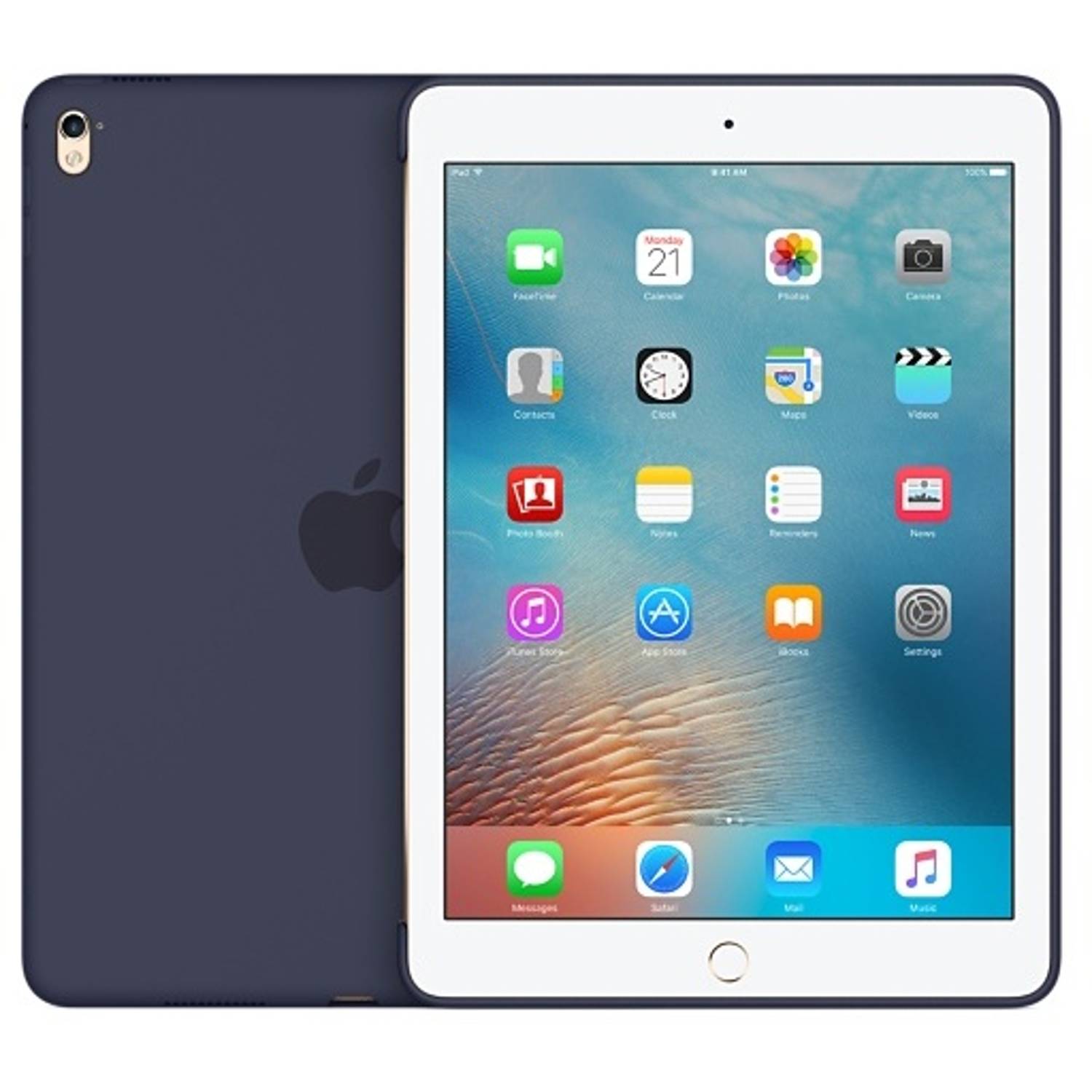 Apple MM212ZM/A Silicone Case Midnight Blue For IPad Pro 9.7inch Apple MM212ZM/A Silicone Case Midnight Blue For IPad Pro 9.7inch