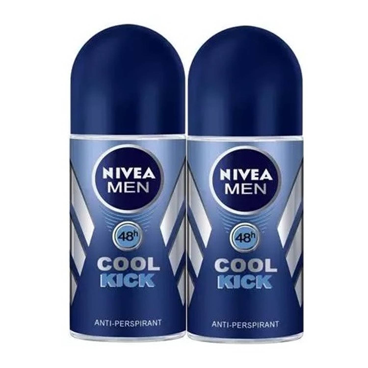Nivea Men Cool Kick Deo Roll On 50ml Twin Pack Nivea Men Cool Kick Deo Roll On 50ml Twin Pack