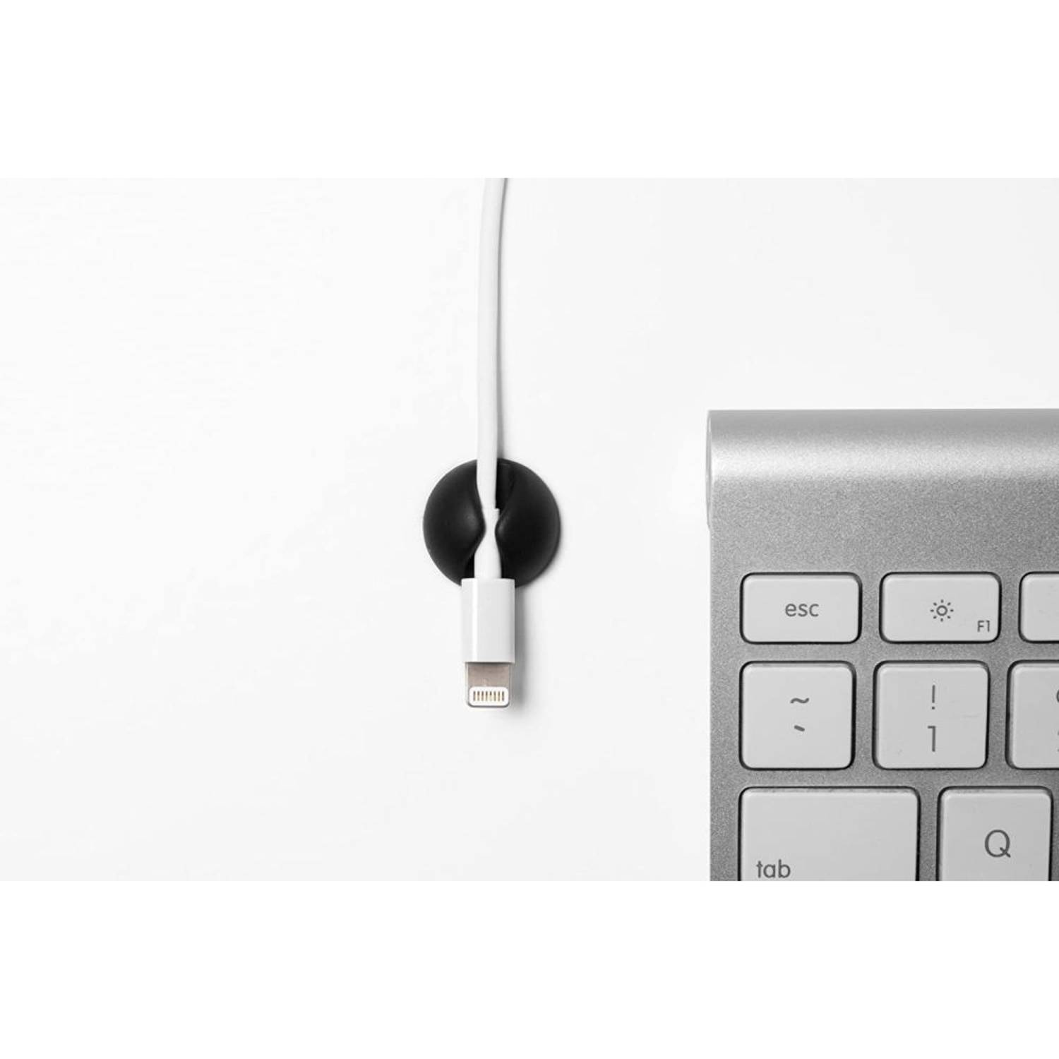 Bluelounge Mini Cable Drop Black Bluelounge Mini Cable Drop Black