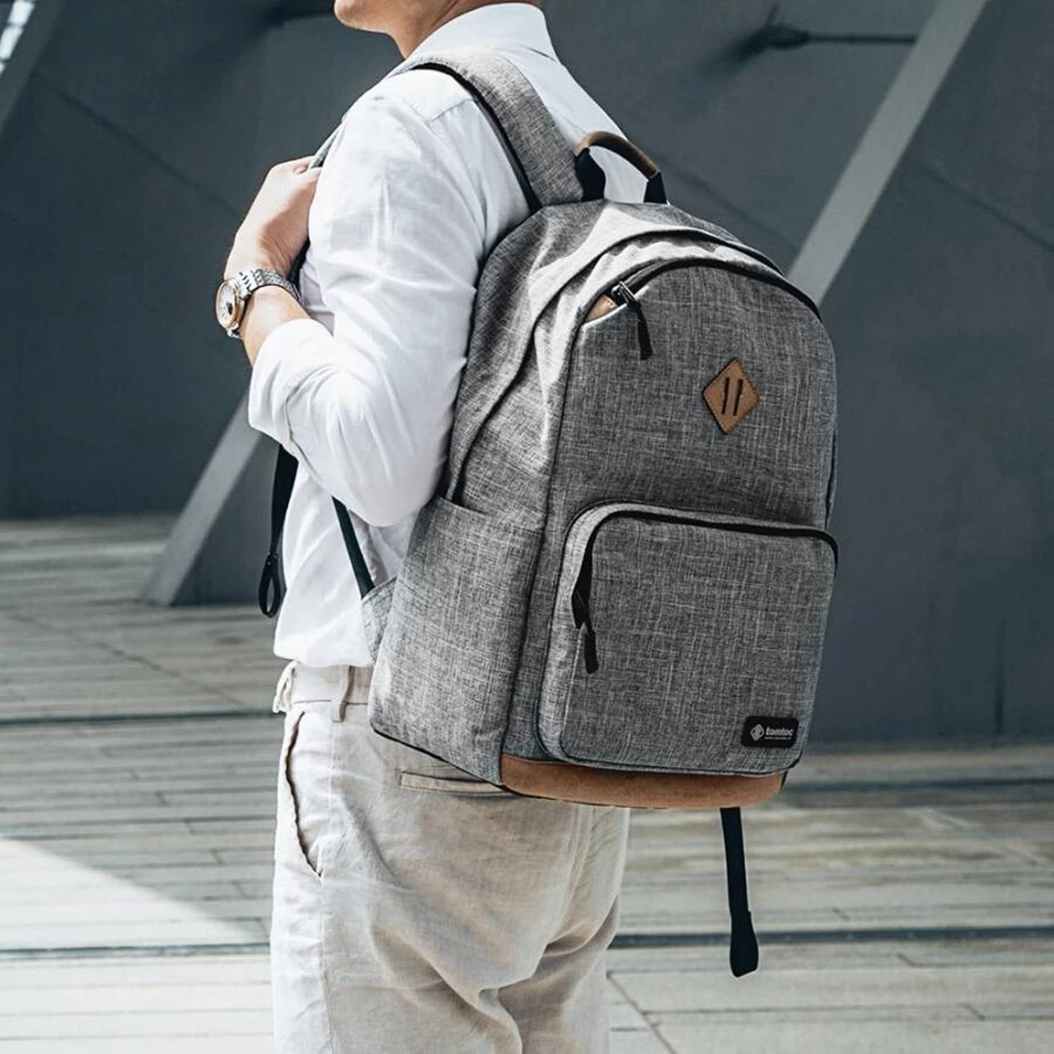 tomtoc A73-E01G01 Casual - A73 Laptop Backpack 15.6 tomtoc A73-E01G01 Casual - A73 Laptop Backpack 15.6