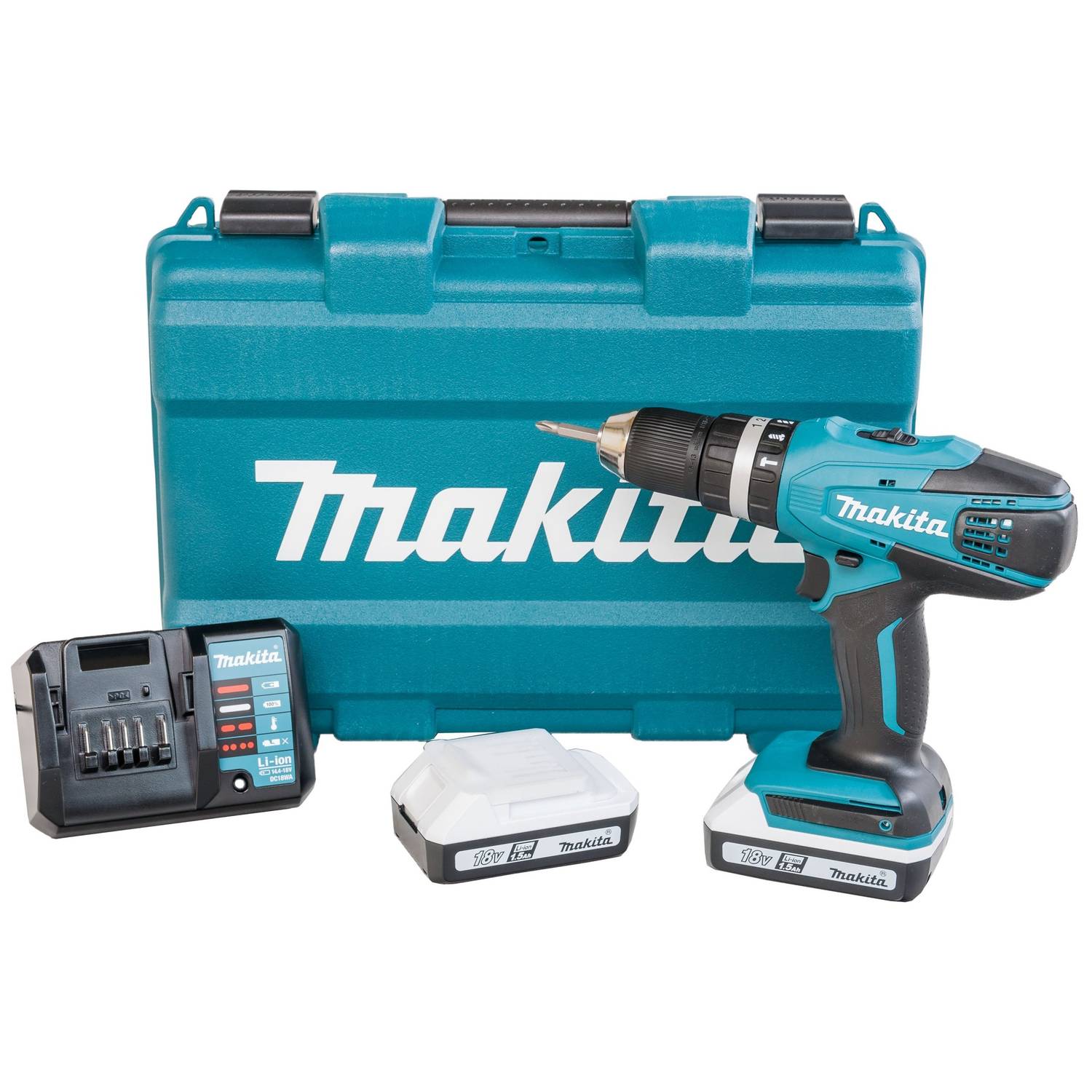 Makita HP457DWE 18V G Series Li-Ion Hammer Drill Makita HP457DWE 18V G Series Li-Ion Hammer Drill