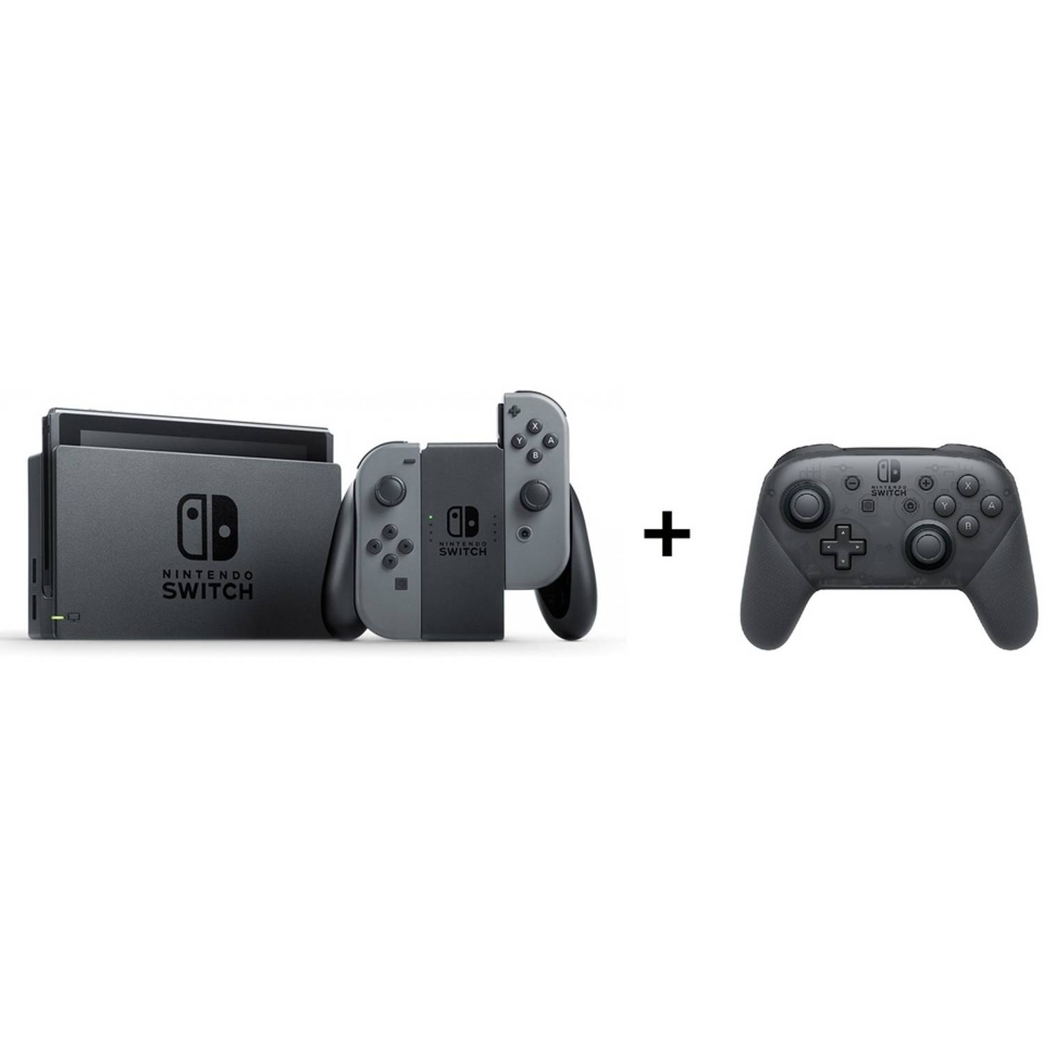 Nintendo Switch Gaming Console 32GB Grey Joy Con W/ Pro Controller Nintendo Switch Gaming Console 32GB Grey Joy Con W/ Pro Controller