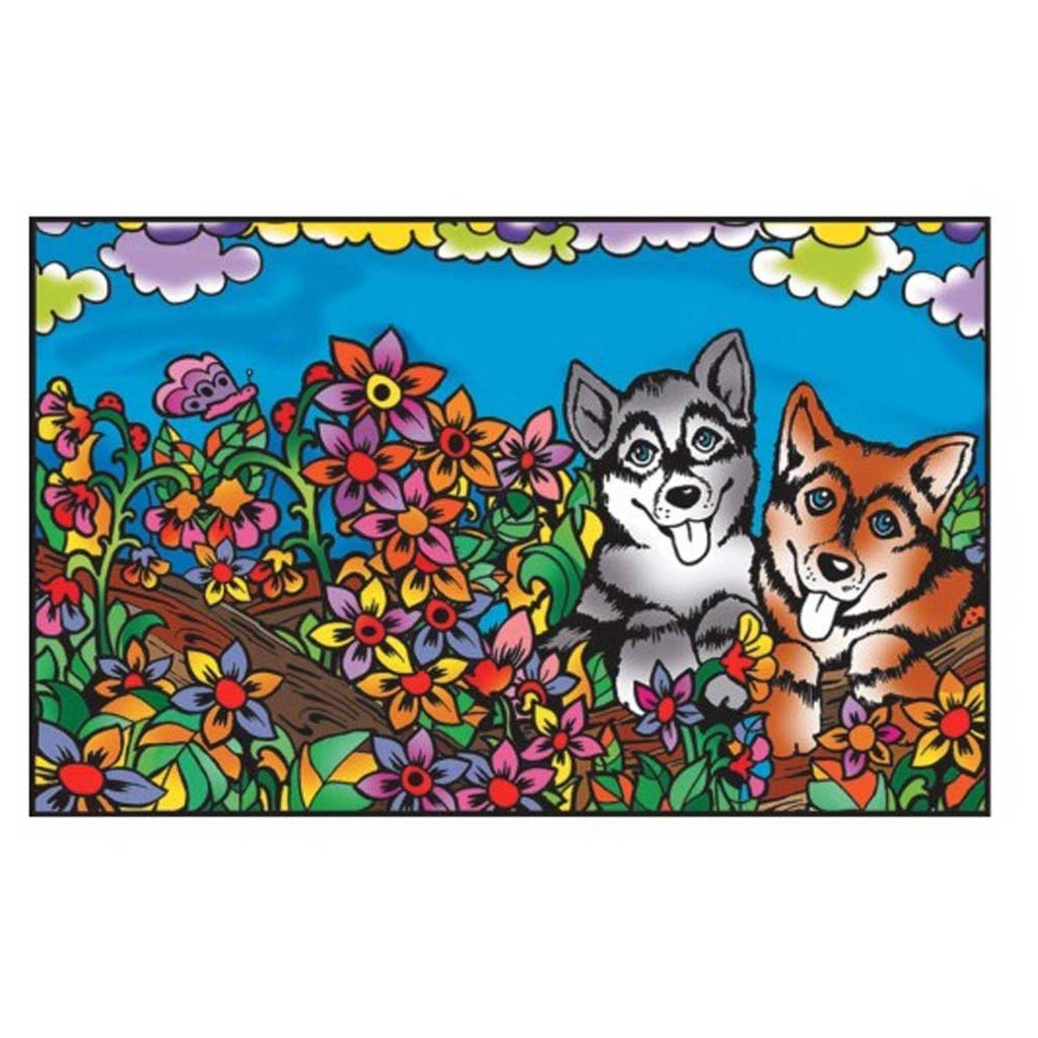 Colorvelvet CT8 Dog Folder Colouring Kit Colorvelvet CT8 Dog Folder Colouring Kit