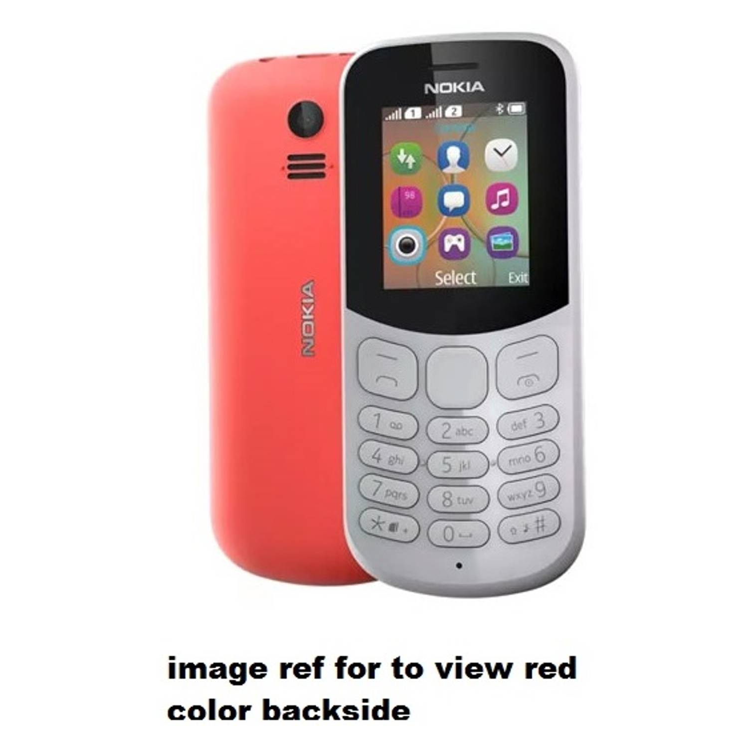Nokia 130 ( 2017 ) Dual Sim Mobile Phone Red Nokia 130 ( 2017 ) Dual Sim Mobile Phone Red