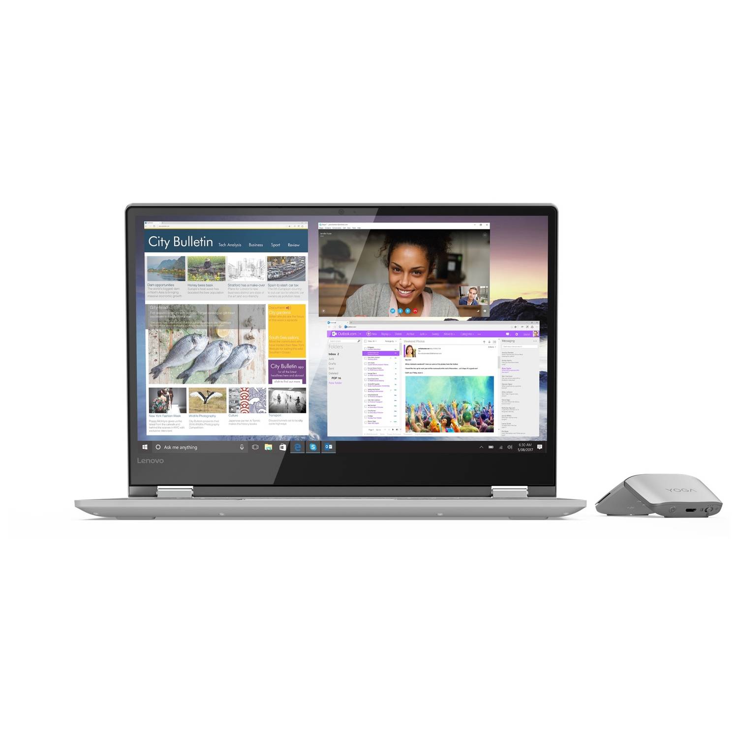 Lenovo Yoga 530-14IKB Laptop - Core i5 1.6GHz 8GB 256GB 2GB Win10 14inch FHD Mineral Grey Lenovo Yoga 530-14IKB Laptop - Core i5 1.6GHz 8GB 256GB 2GB Win10 14inch FHD Mineral Grey