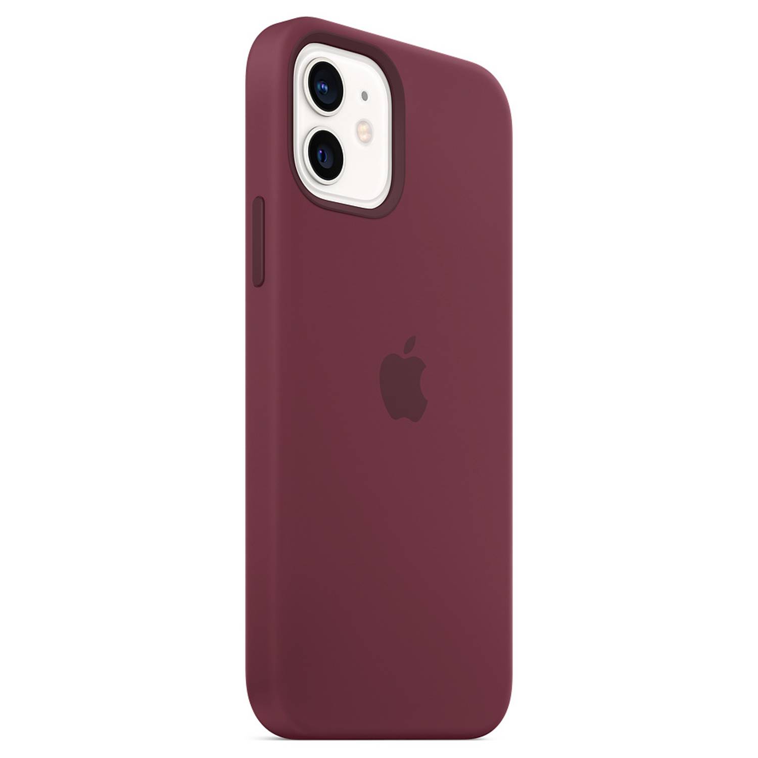 Apple iPhone 12 | 12 Pro Silicone Case with MagSafe - Plum Apple iPhone 12 | 12 Pro Silicone Case with MagSafe - Plum