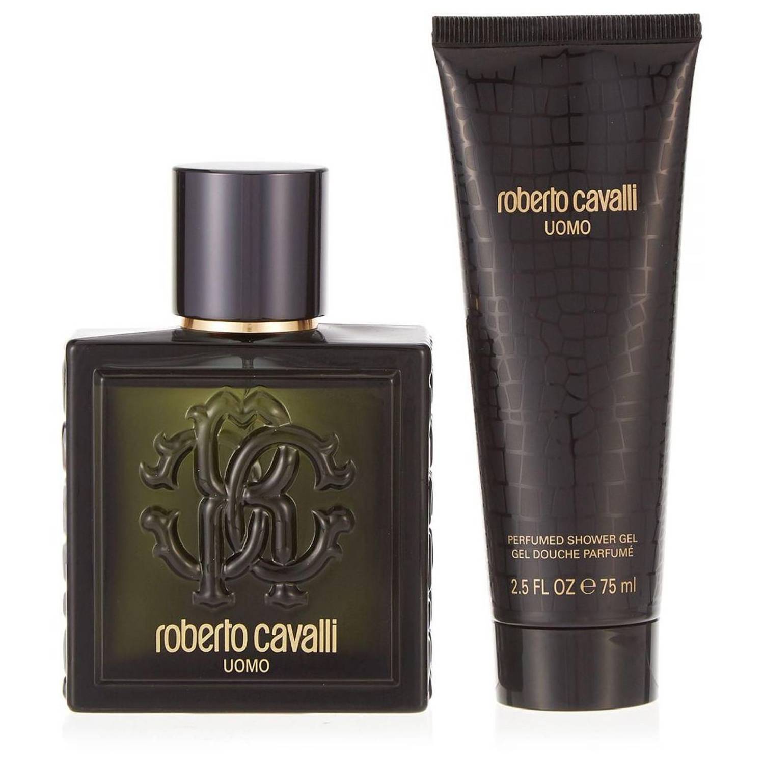 Roberto Cavalli Gift Set For Men (Roberto Cavalli 100ml EDT + Shower Gel 75ml) Roberto Cavalli Gift Set For Men (Roberto Cavalli 100ml EDT + Shower Gel 75ml)