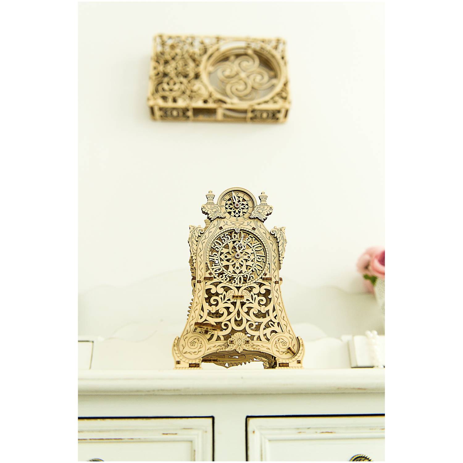 Wooden City 3D Wooden Magical Clock Wooden City 3D Wooden Magical Clock