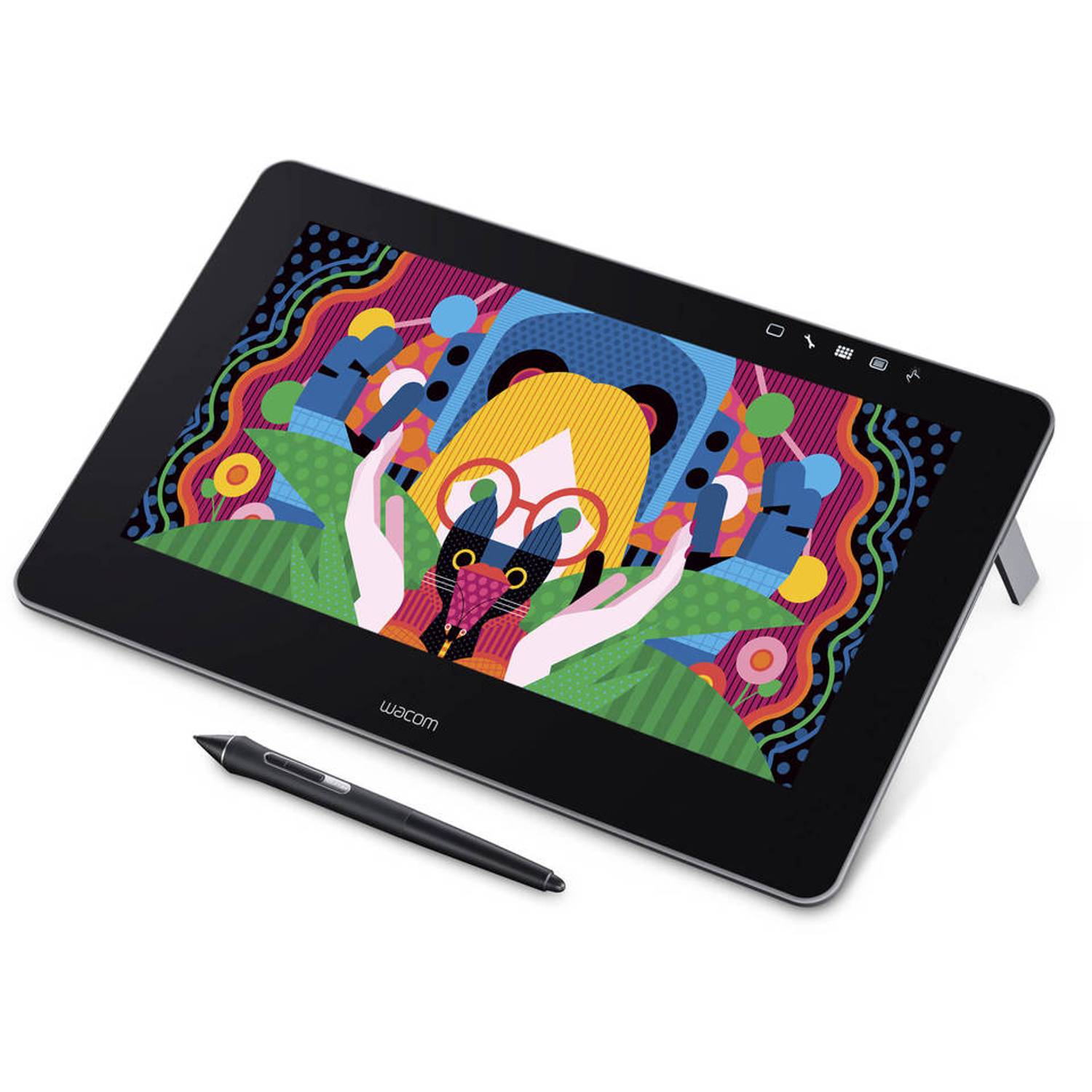 Wacom Cintiq Pro 13 FHD Graphic Tablet 13inch Black DTH1320EU Wacom Cintiq Pro 13 FHD Graphic Tablet 13inch Black DTH1320EU