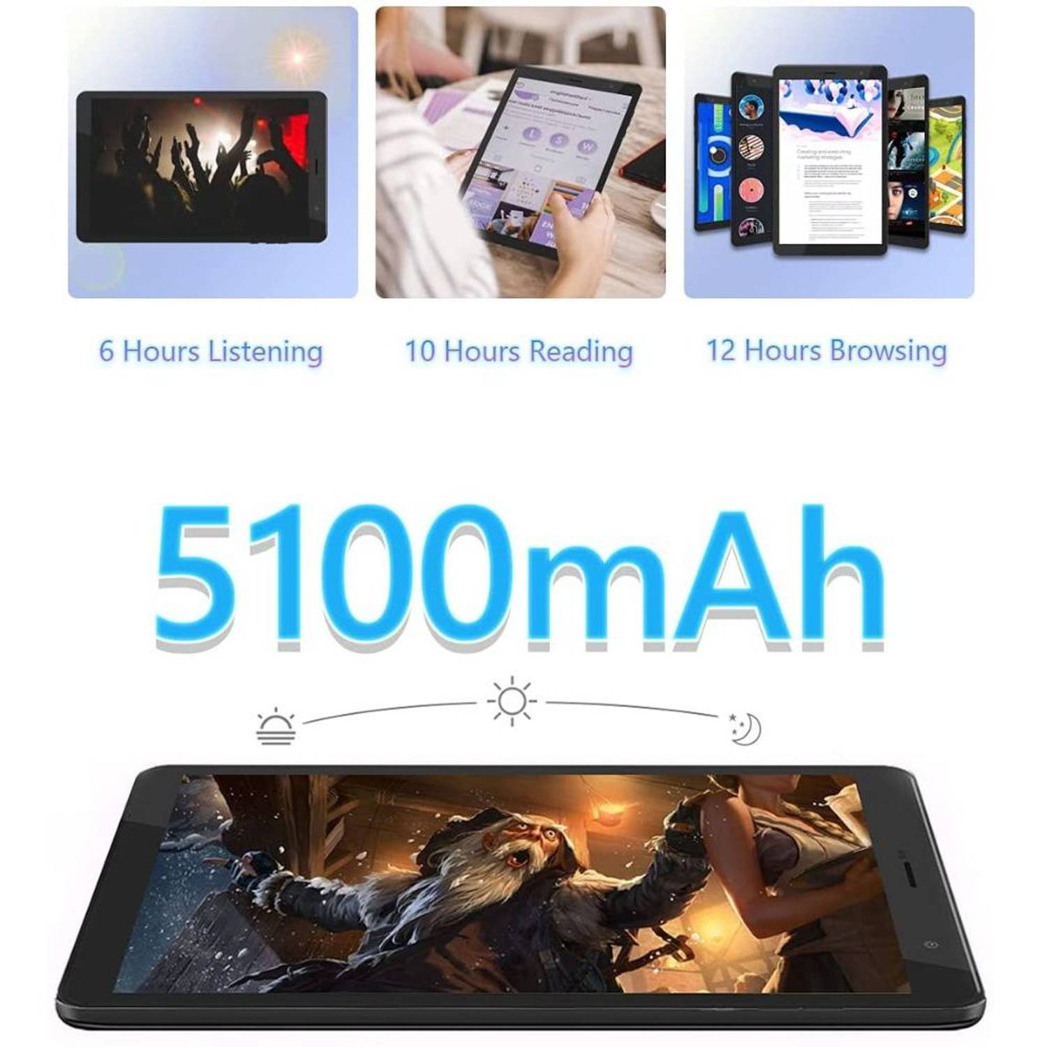 G-Tab S8 Tablet - WiFi+3G 32GB 2GB 8inch Black G-Tab S8 Tablet - WiFi+3G 32GB 2GB 8inch Black